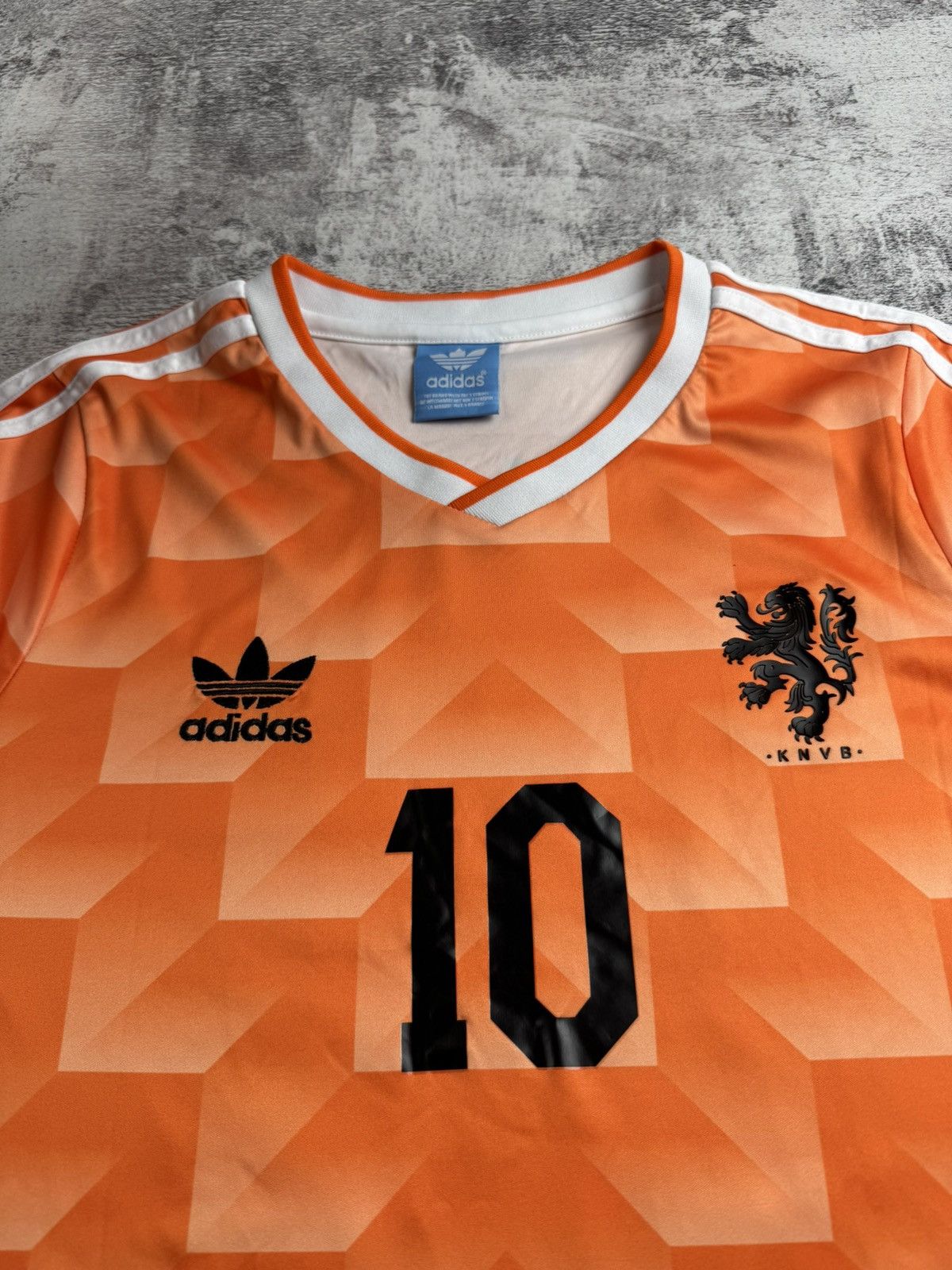 Adidas Netherlands Gullit Retro Kit 1988 Adidas Home Soccer Football T Shirt Jersey Tee Size US M / EU 48-50 / 2 - 9 Thumbnail