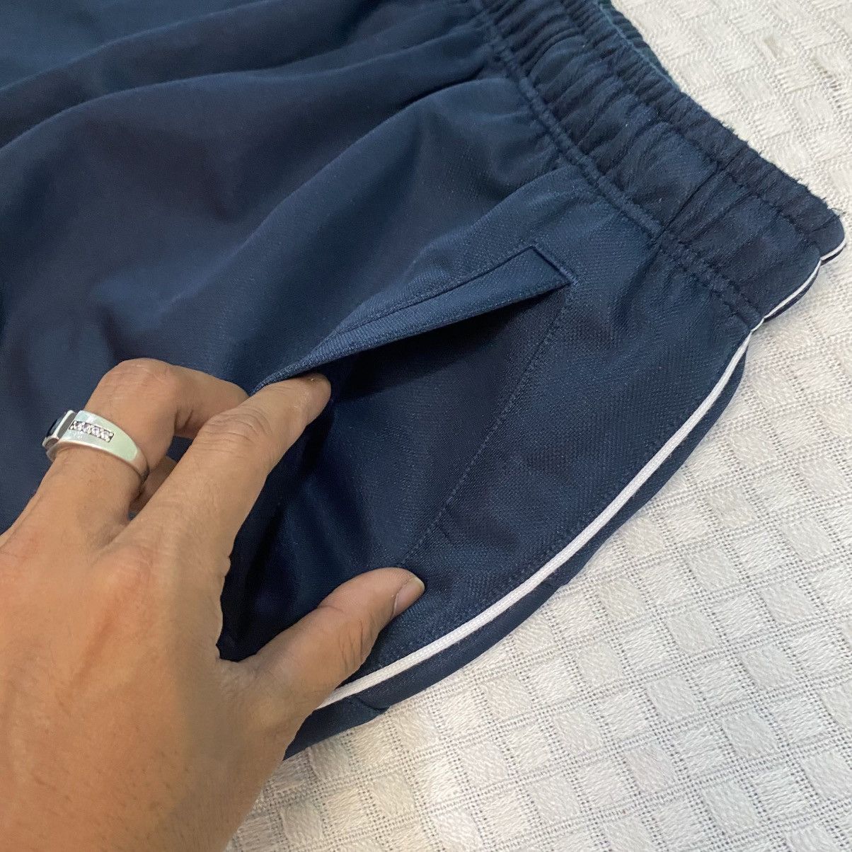 Carhartt Wip × Nike 💥 VINTAGE NIKE SUPER BAGGY 90S WIDE LEG TRACK PANTS Y2K Size US 30 / EU 46 - 7 Thumbnail