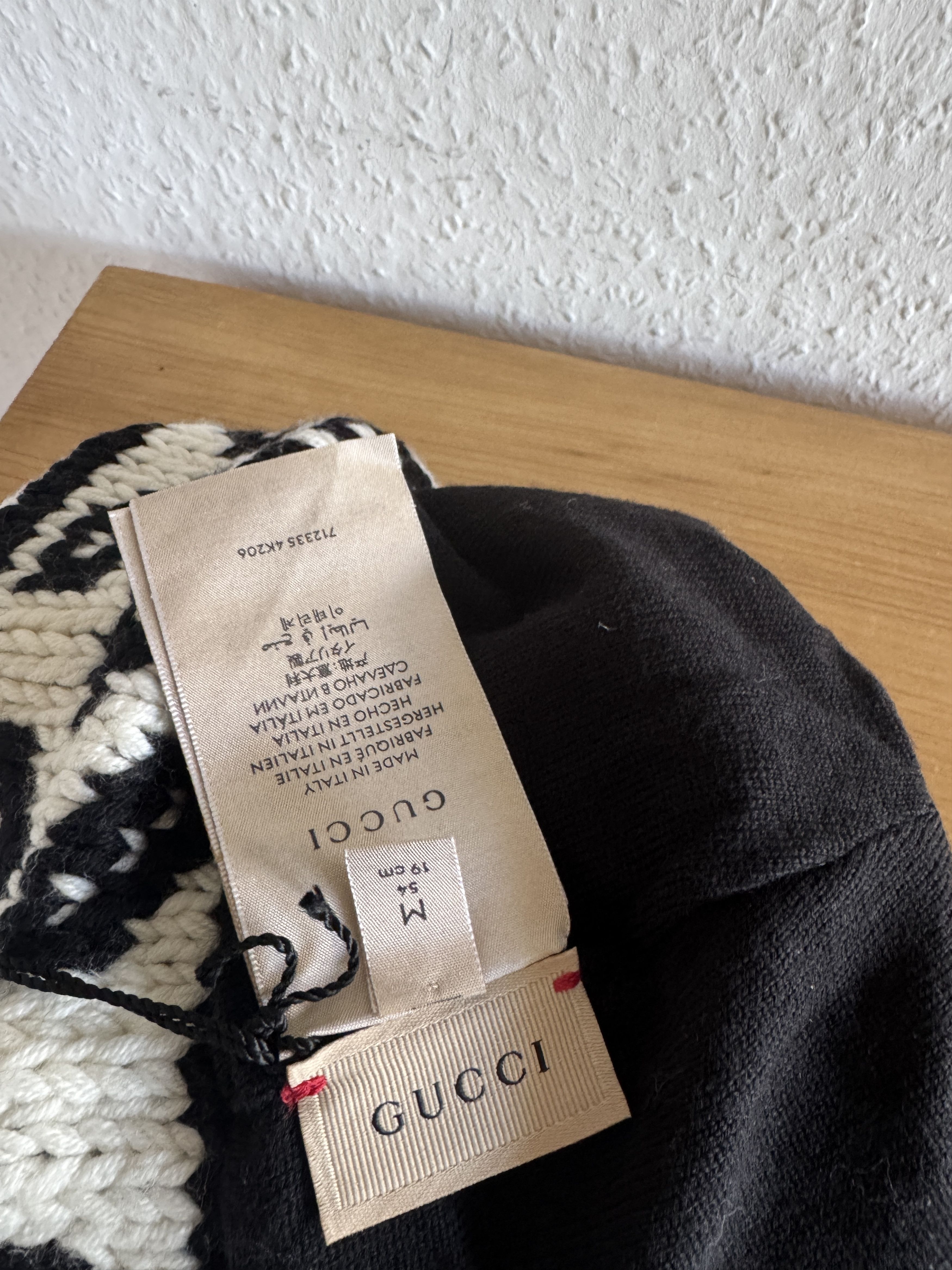 Gucci Fair Isle Wool Beanie Size ONE SIZE - 5 Thumbnail