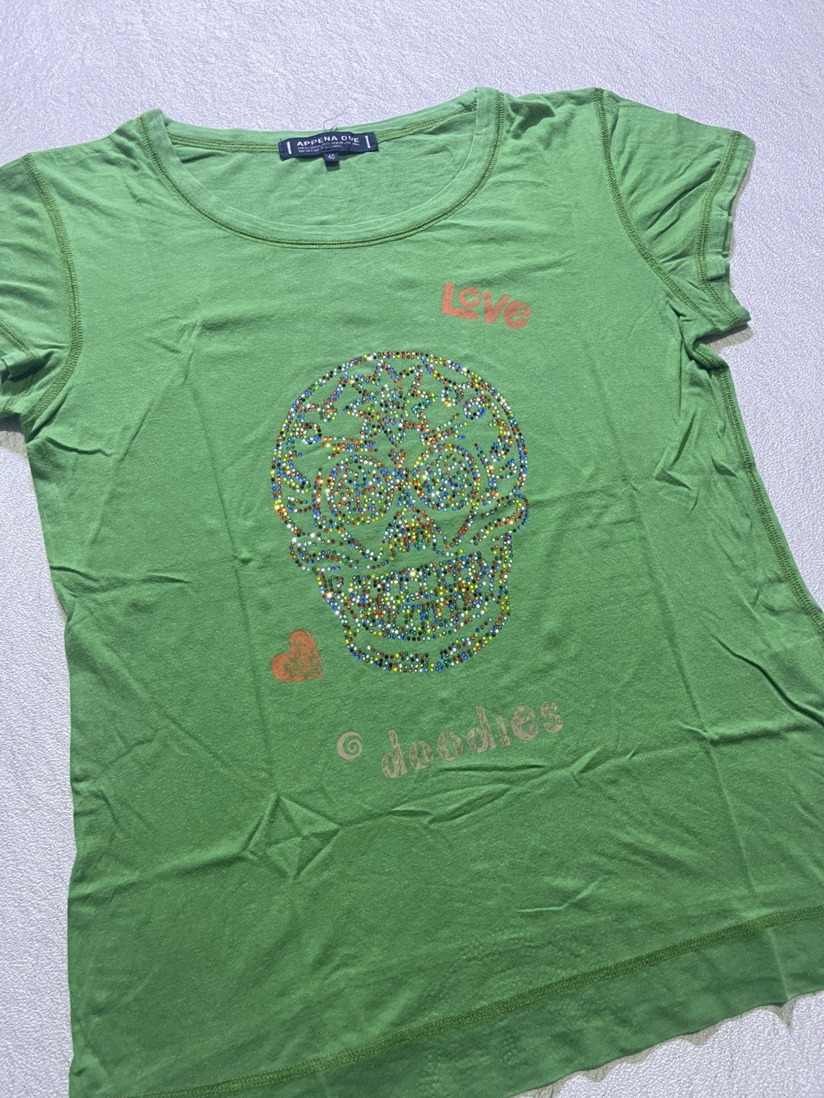 Hysteric Glamour Y2K APPENA DUE short sleeve tshirt women's Size M / US 6-8 / IT 42-44 - 2 Thumbnail