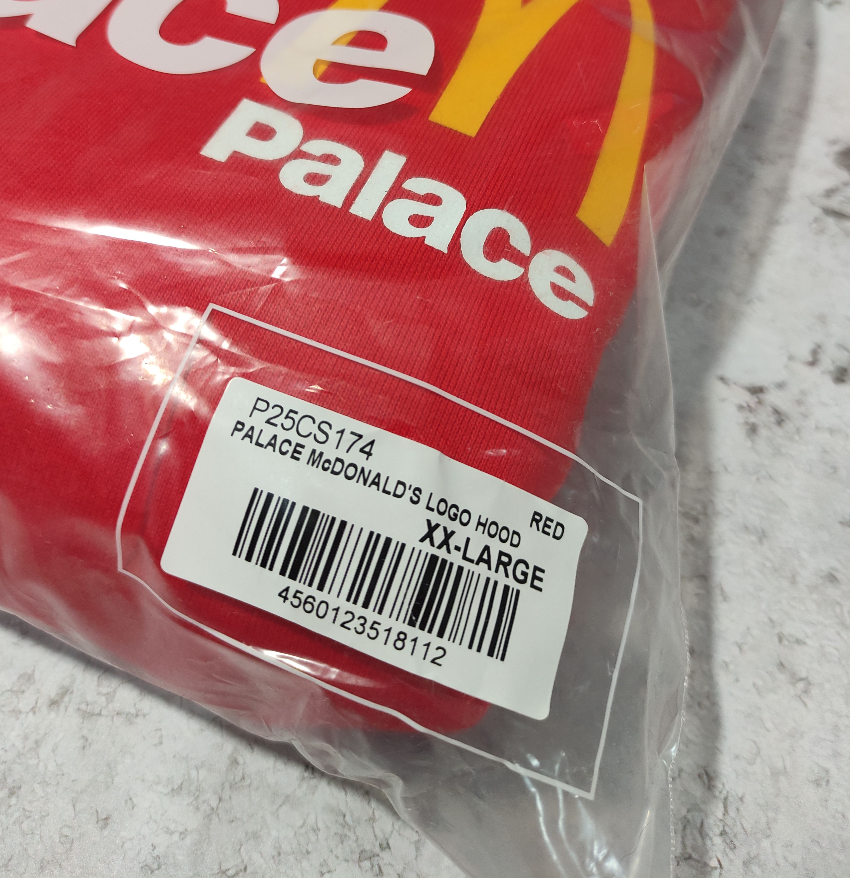 Palace Palace X McDonald's LOGO HOOD RED SIZE 2XL Size US XXL / EU 58 / 5 - 5 Thumbnail