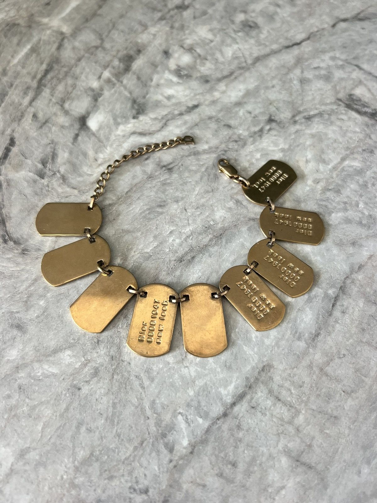 Dior Christian Dior tag bracelet Size ONE SIZE - 2 Thumbnail