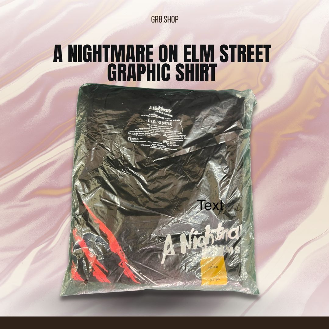 Other A NIGHTMARE ON ELM STREET Horror Movie Graphic T Shirt Colle Size US L / EU 52-54 / 3 - 1 Thumbnail