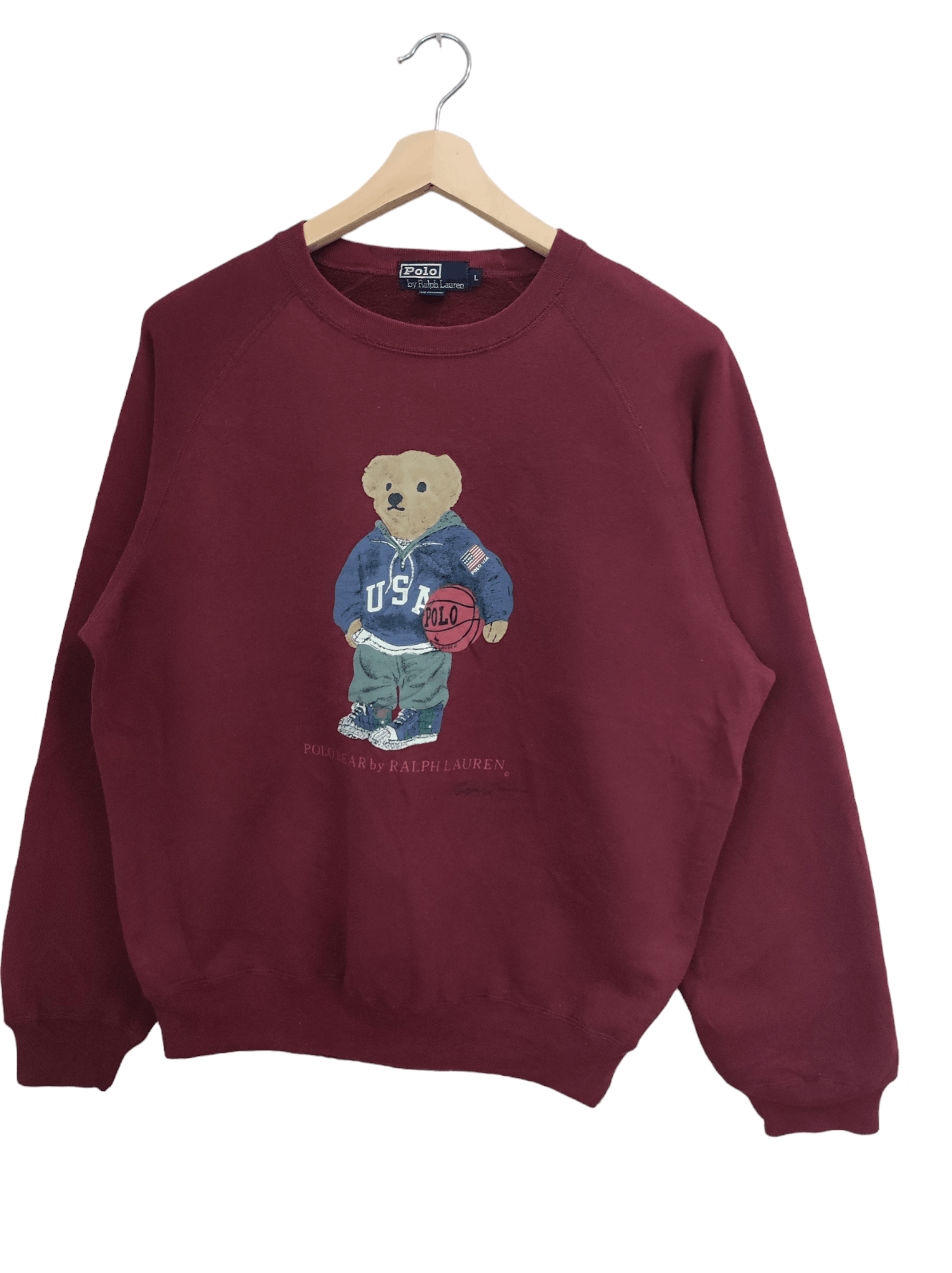 Polo Bear Go Basketball NBA Streetwear jumper Ralph Lauren