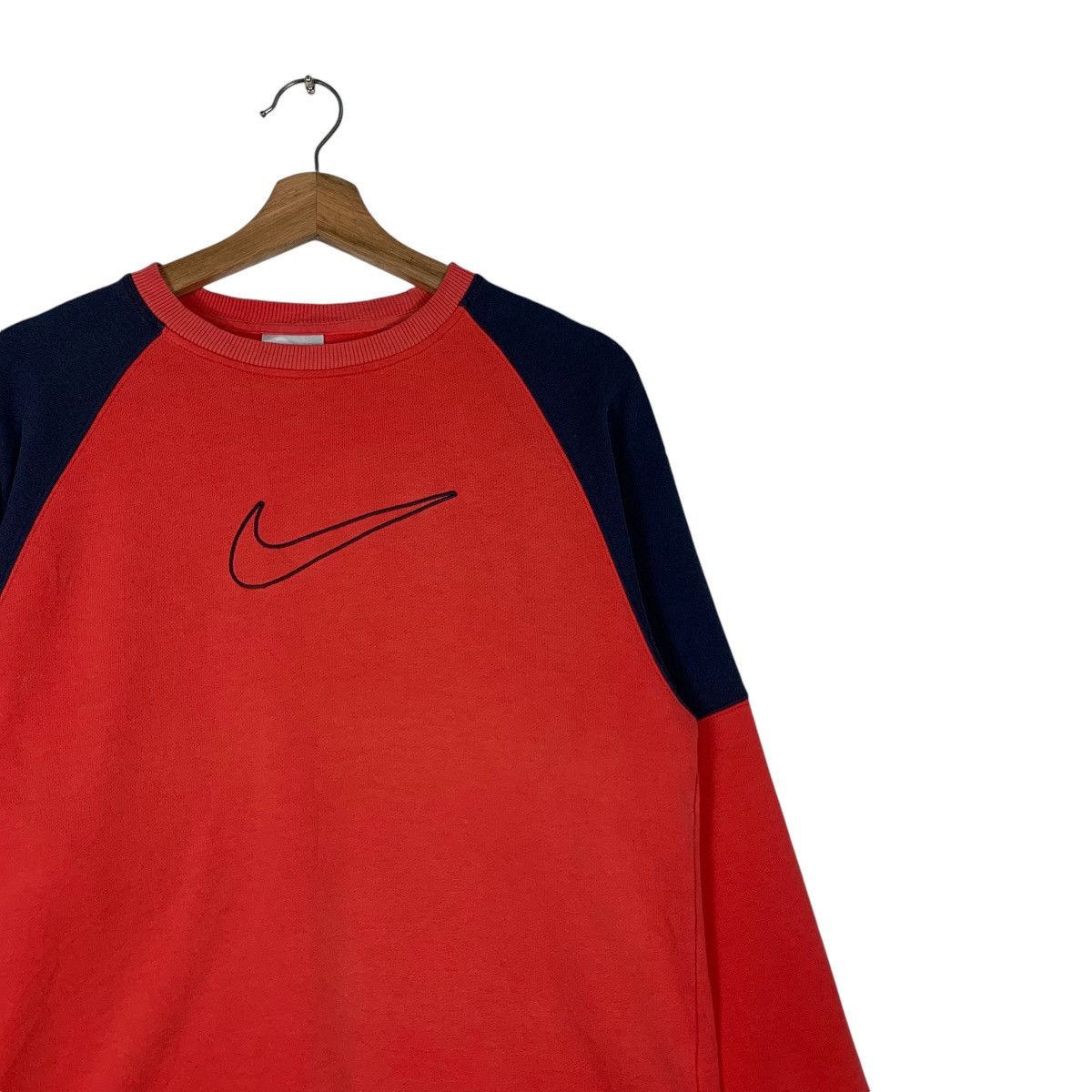 Nike NIKE Embroidery Center Swoosh Logo Sweatshirt #1185-C54 Size US L / EU 52-54 / 3 - 4 Thumbnail