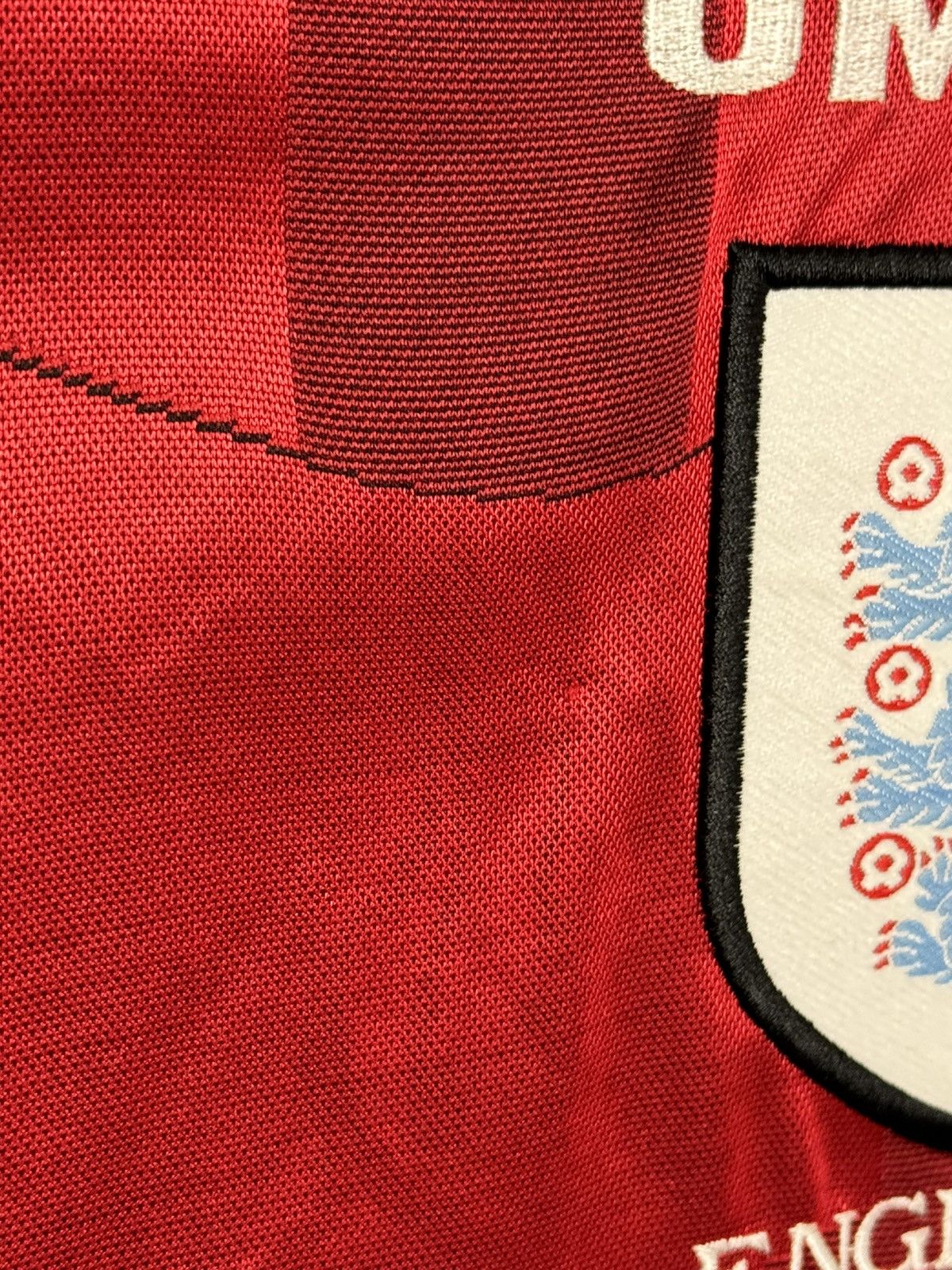 Umbro England National Team 97/99 Away Football Jersey T-Shirt Size US XL / EU 56 / 4 - 12 Thumbnail