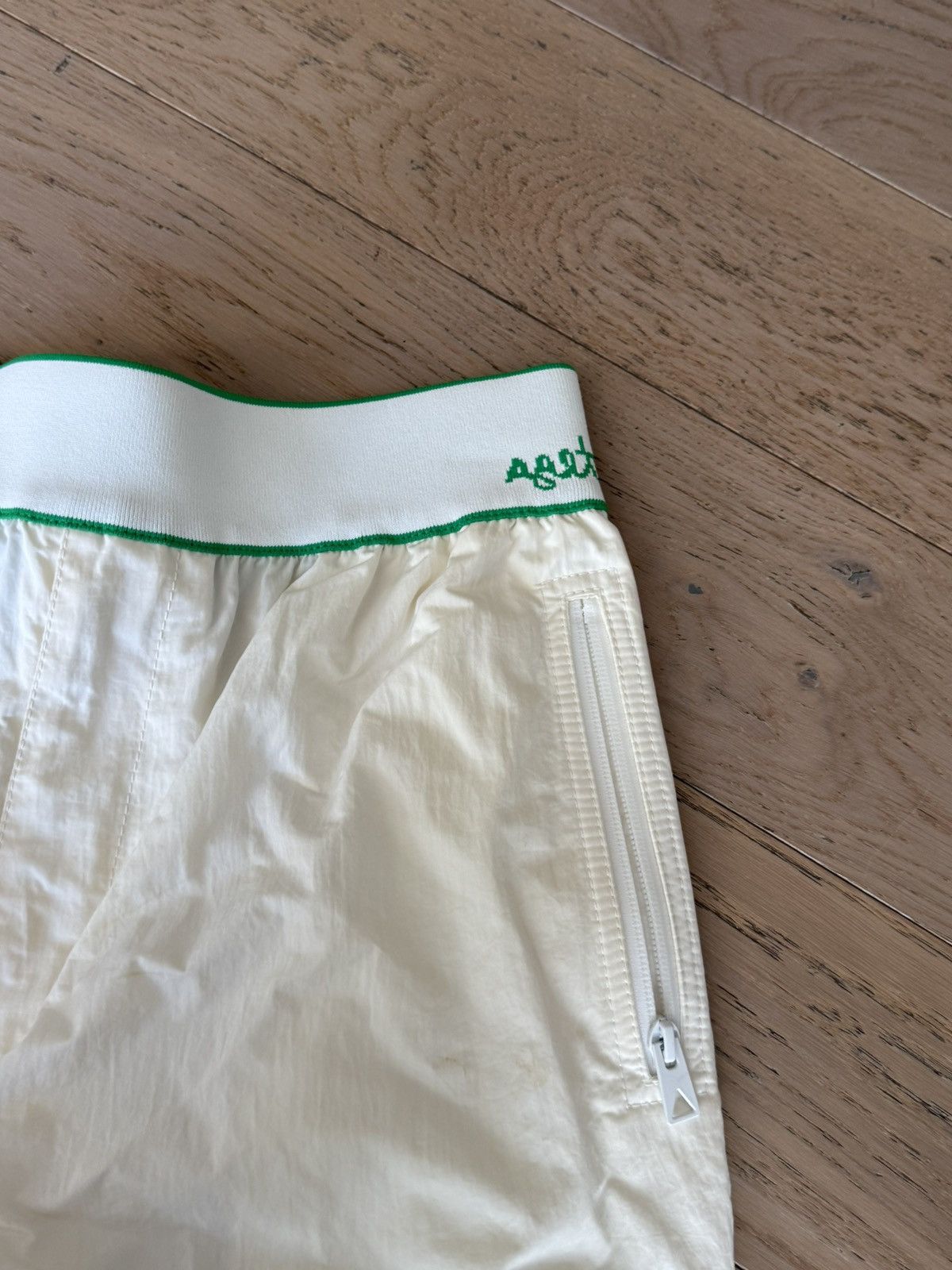 Bottega Veneta White paper nylon trousers pants Size US 30 / EU 46 - 3 Thumbnail