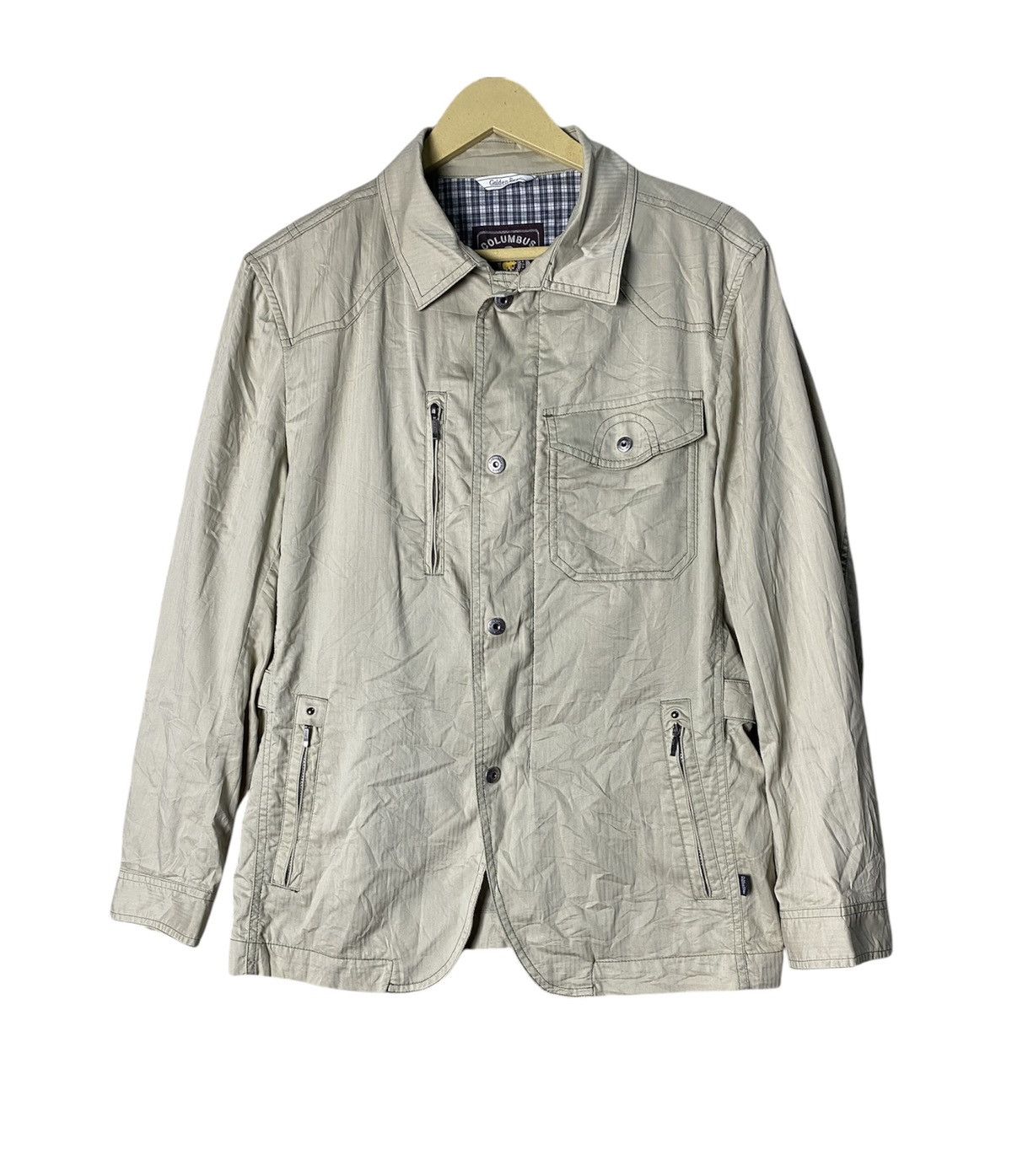 Golden Bear × Japanese Brand Golden Bear Columbus Ohio Usa zipper Jacket Size US M / EU 48-50 / 2 - 1 Thumbnail