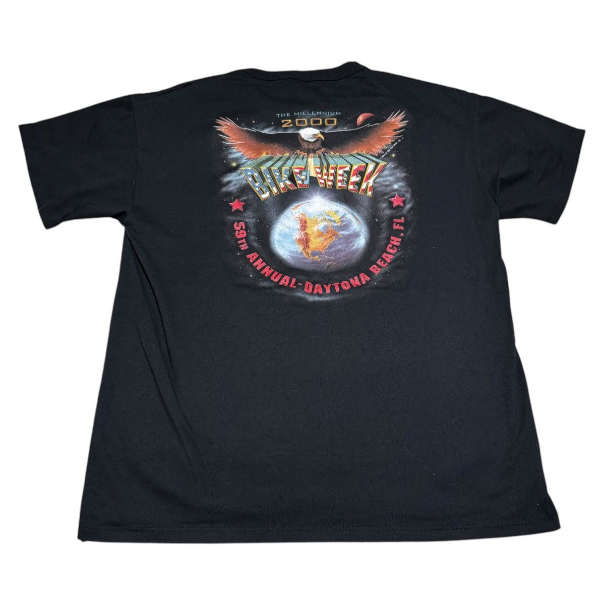 Russell Athletic × Vintage Vintage 2000 Daytona Bike Week Shirt Adult Large Size US L / EU 52-54 / 3 - 3 Thumbnail