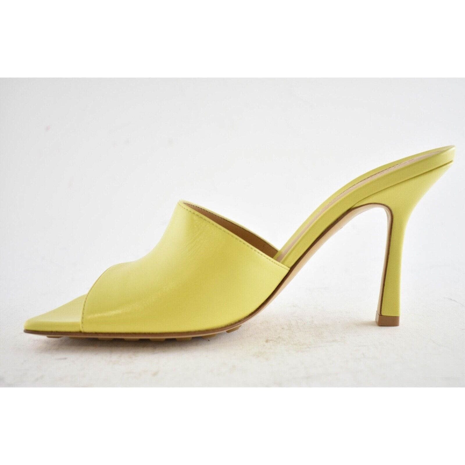Bottega Veneta Stretch Square Toe Pear Sandal Backless Heel Pump 35.5 Size US 5.5 / IT 35.5 - 8 Thumbnail