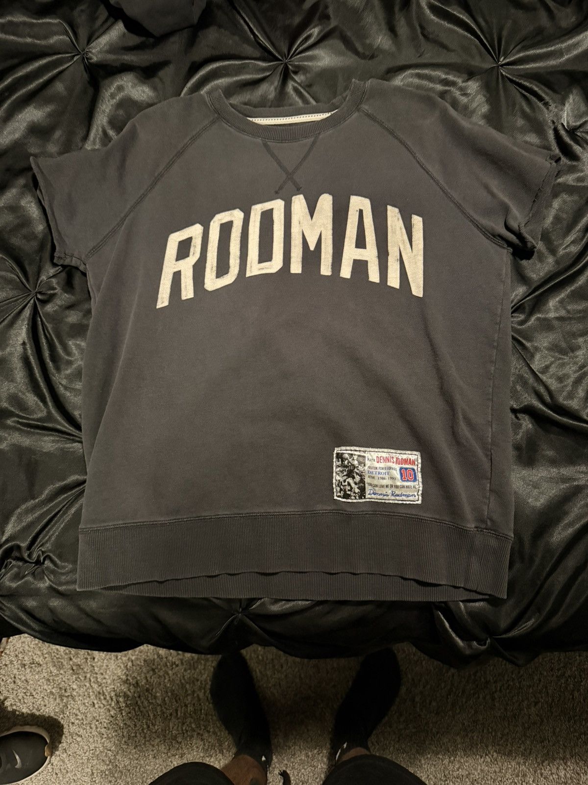Roots Of Flight RARE Dennis Rodman #10 Detroit Pistons Shirt 1986-1993 Size US S / EU 44-46 / 1 - 1 Thumbnail