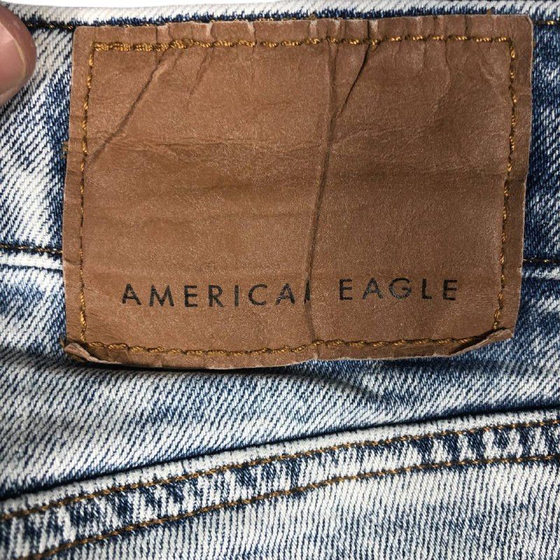 American Eagle Outfitters Vintage "American Eagle" Outfitters jeans stonewashed skinny Size US 29 - 11 Thumbnail
