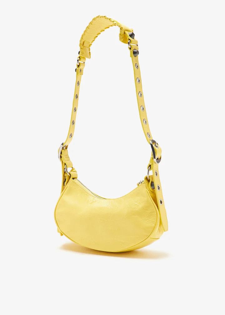 Balenciaga o1srvl11e0426 Size: OS / Le Cagole XS Shoulder Bag Yellow Size ONE SIZE - 3 Thumbnail