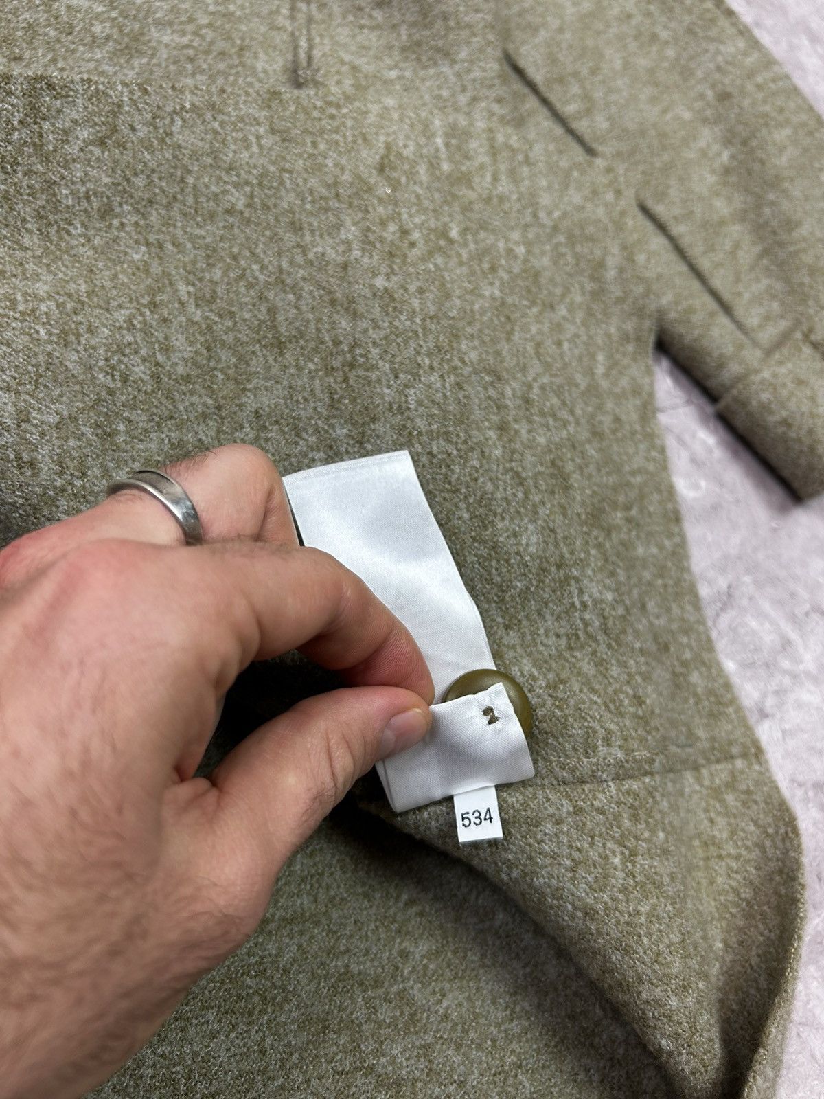OSKA OSKA Coat Boiled Wool with Pockets Size 1 Heather Size M / US 6-8 / IT 42-44 - 11 Thumbnail
