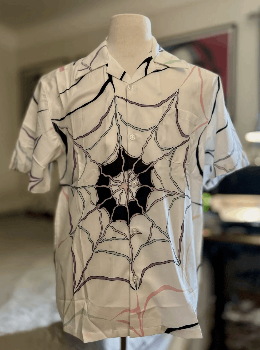 Wacko Maria WACKO MARIA x WOLF'S HEAD SS Hawaiian Spiderweb Size US M / EU 48-50 / 2 - 1 Thumbnail