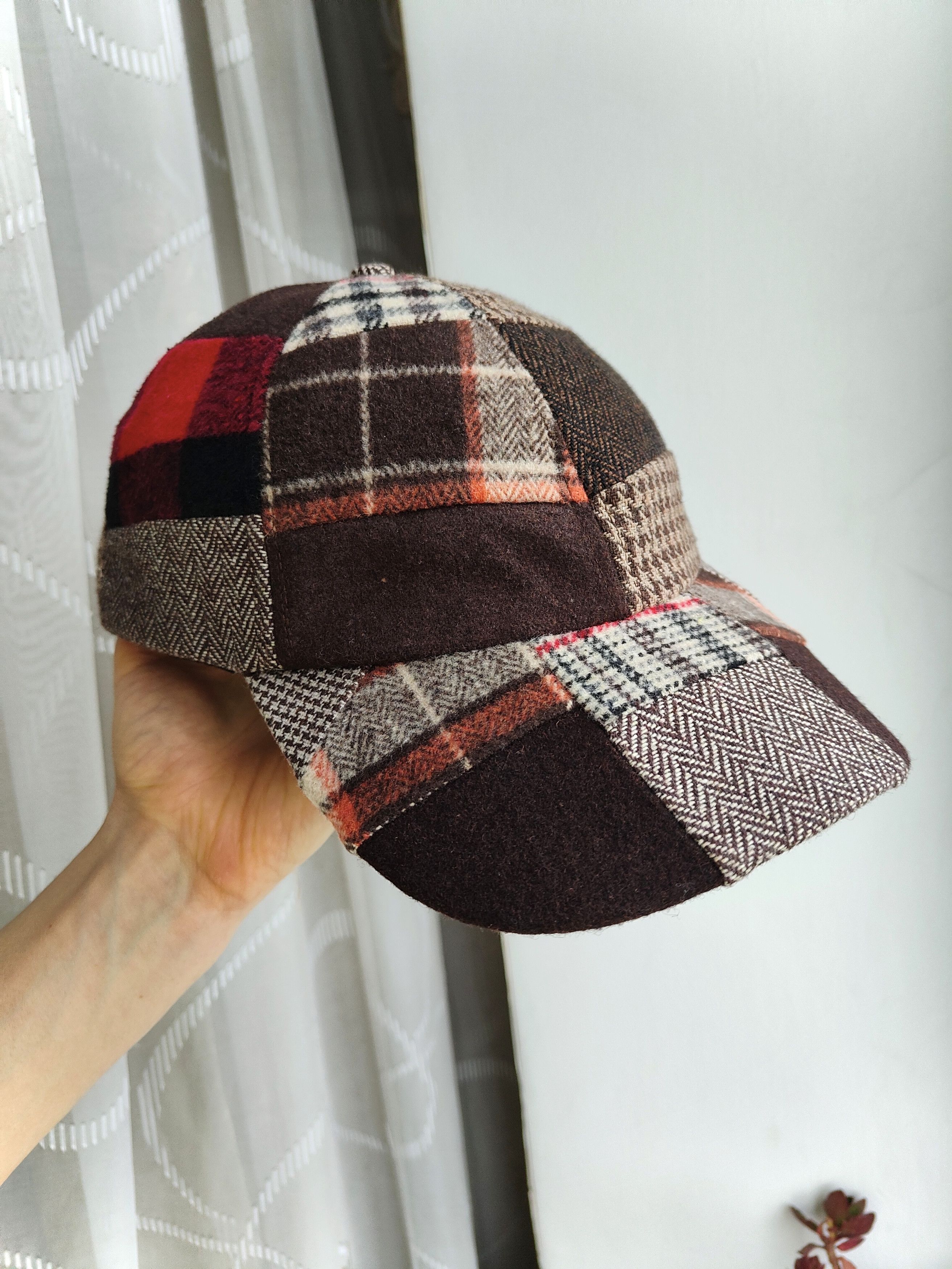 Hawkings Mcgill Hawkins Woolen Cap Flat Cap Men's Cap Hat Size ONE SIZE - 7 Thumbnail
