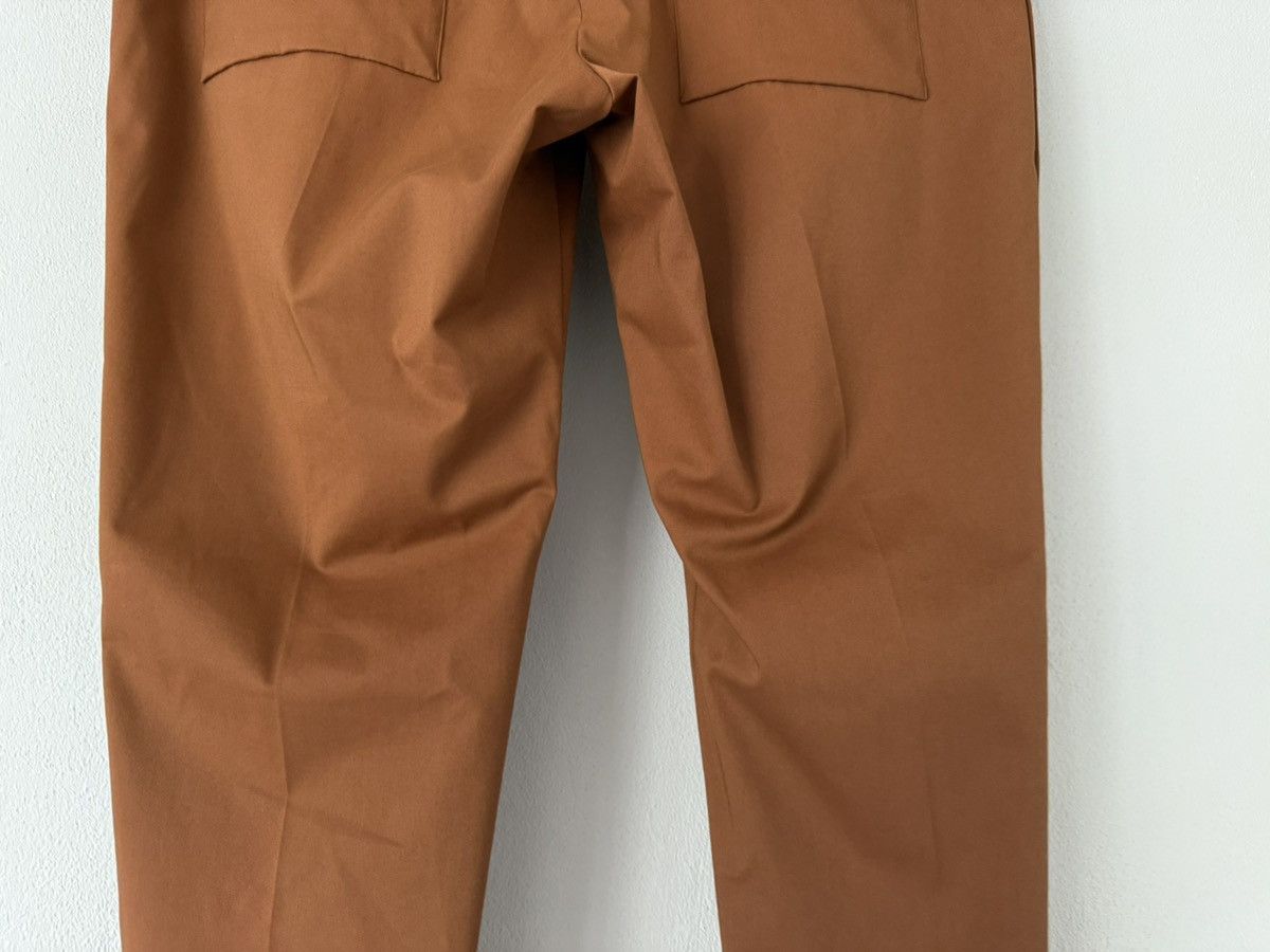 Gucci Rust-Toned Cotton Trousers with Flap Pockets Size US 36 / EU 52 - 8 Thumbnail