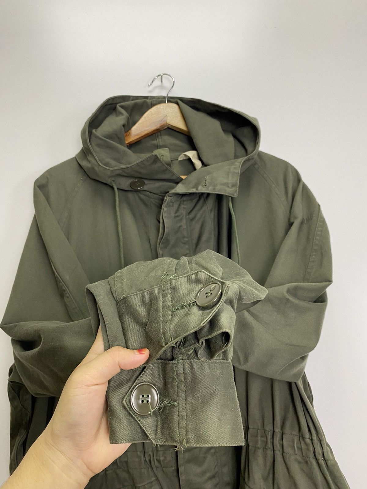 Vintage Vintage 90s Military Warein Parka Size US XL / EU 56 / 4 - 11 Thumbnail