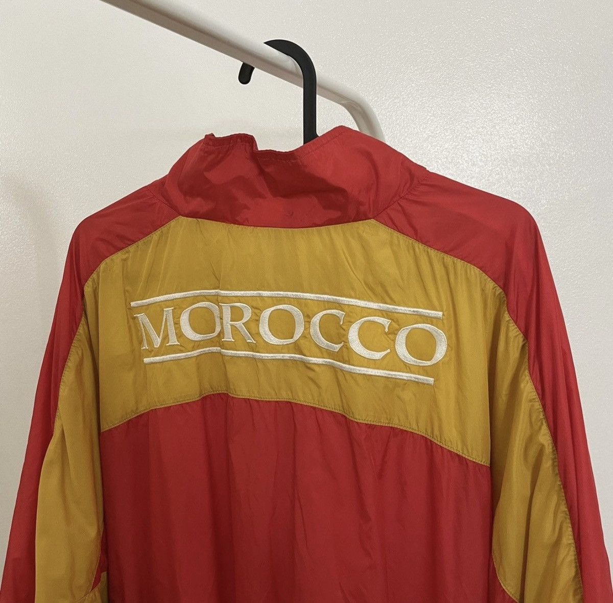 Vintage rare vintage usa-made nike morocco 1999 windbreaker Size US XL / EU 56 / 4 - 6 Thumbnail