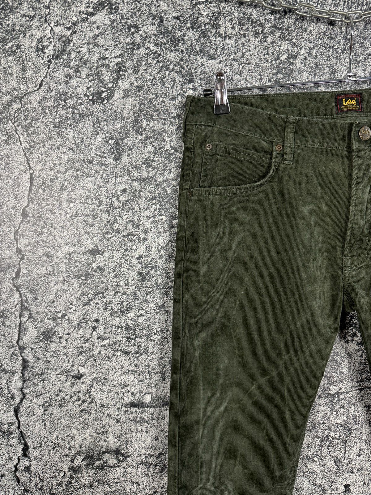 Lee LEE Slim Tapered Velvet Pants Vintage Trousers Size W34 L32 Size US 34 / EU 50 - 3 Thumbnail