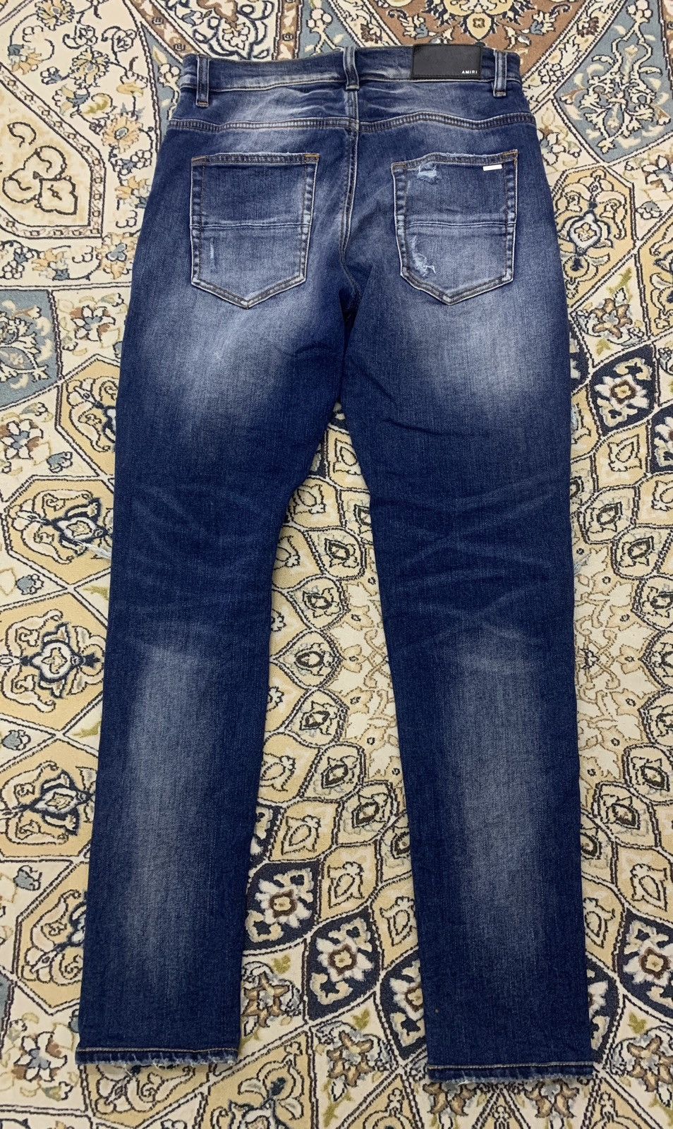 Amiri Amiri mx1 ripped skinny denim pants Size US 30 / EU 46 - 6 Thumbnail