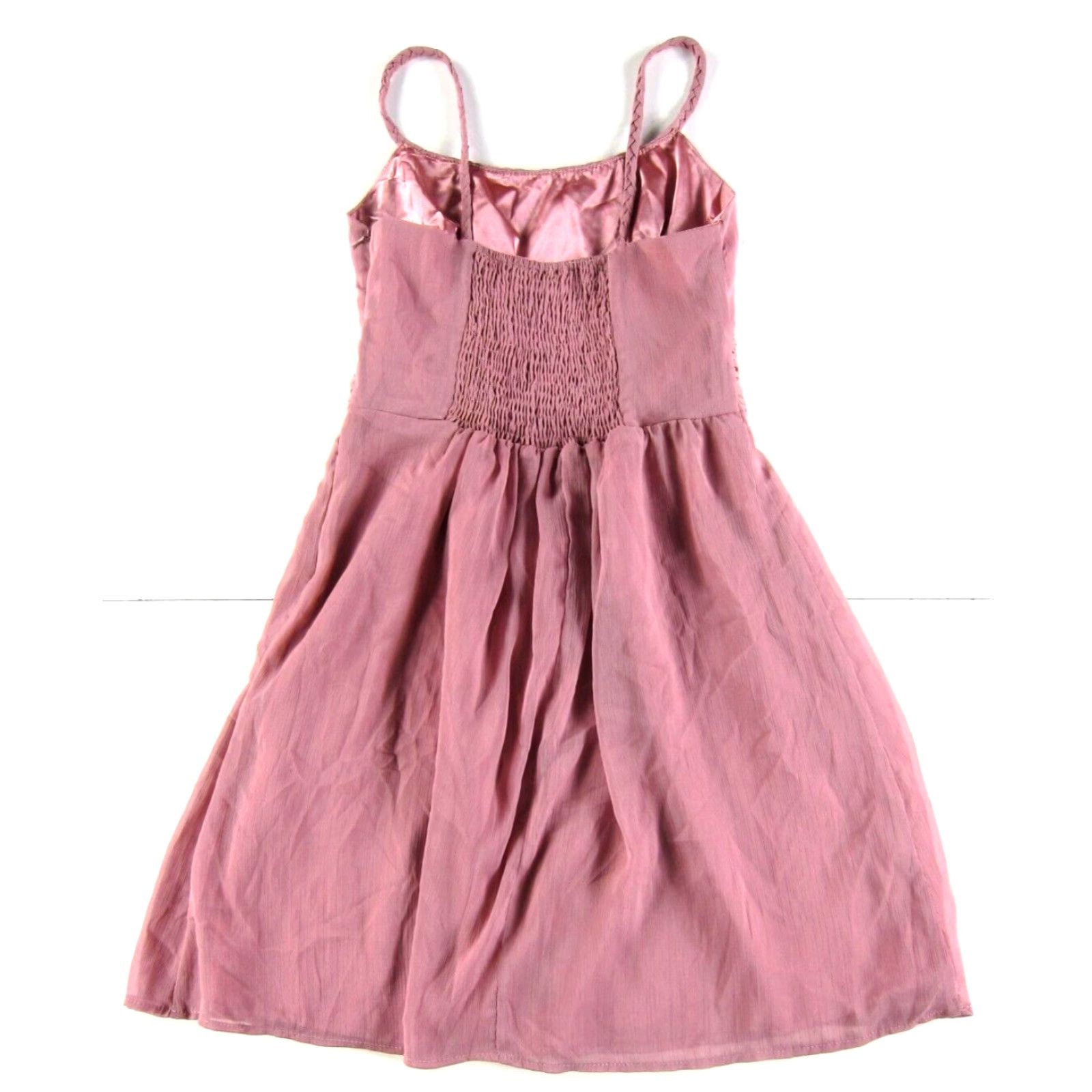 Vintage VINTAGE NWT ROMY Mauve Pink Floral Ruched Sheath Tank Slip Party Prom Heidi Dress Medium Size M / US 6-8 / IT 42-44 - 2 Thumbnail