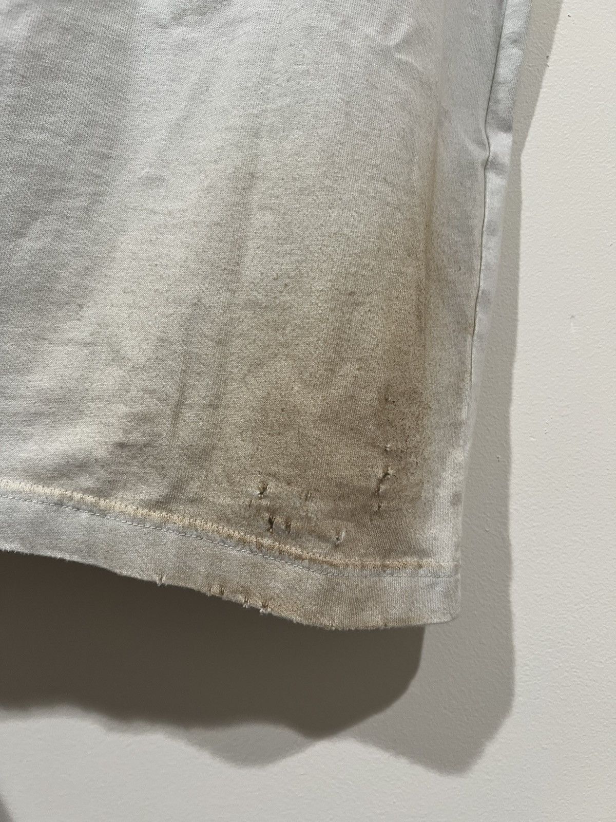 Balenciaga SU23 “Mud Show” Skater Distressed Oversized Tee (1) Size US S / EU 44-46 / 1 - 6 Thumbnail