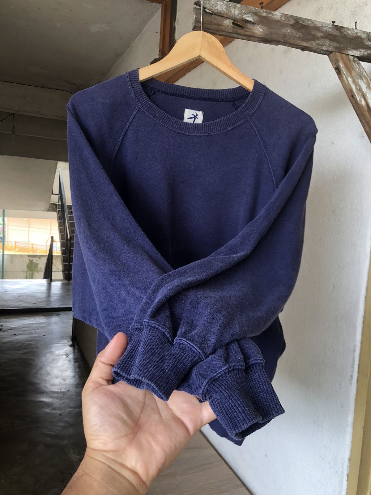 Hai Sporting Gear Vintage Hai Sporting Gear by Issey Miyake Faded Sweatshirt Size US M / EU 48-50 / 2 - 9 Thumbnail