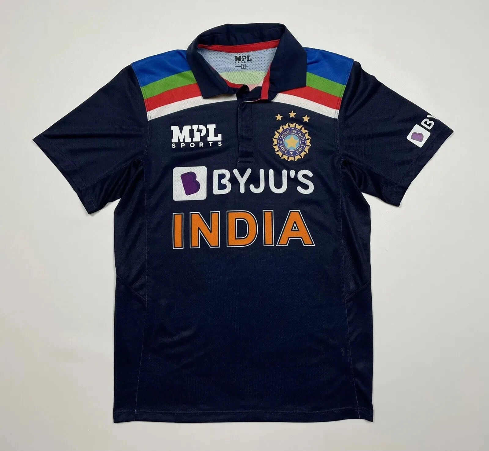 Vintage India National Team Cricket Jersey Shirt Mpl Sports Size US S / EU 44-46 / 1 - 1 Thumbnail