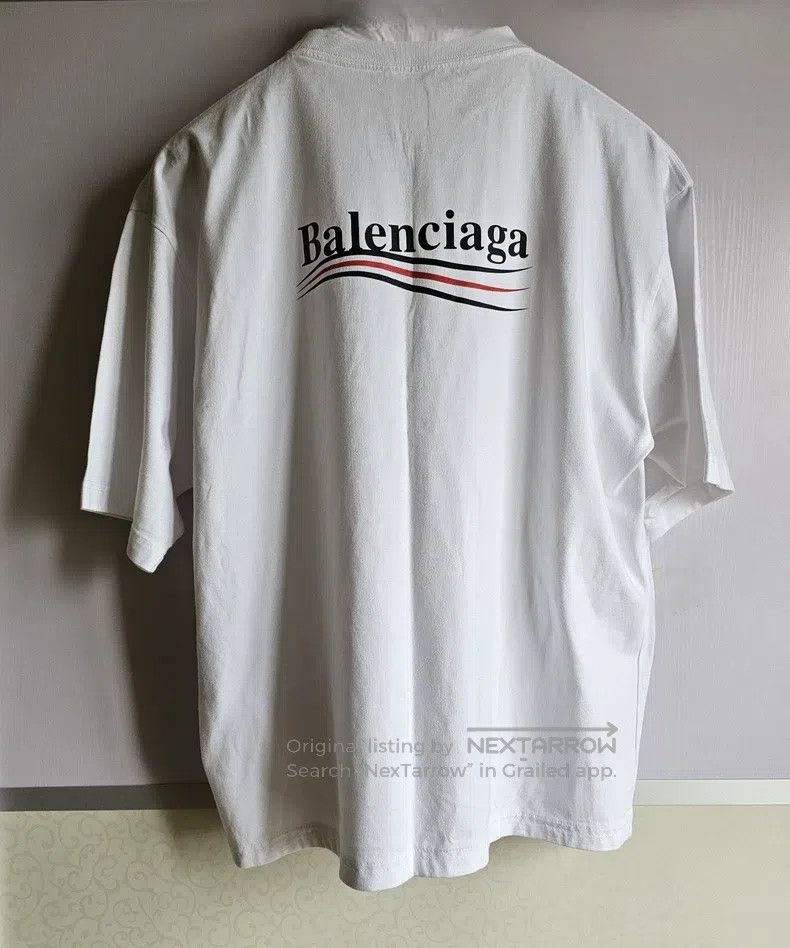 Balenciaga Balenciaga White short-sleeve T-shirt Size US M / EU 48-50 / 2 - 4 Thumbnail