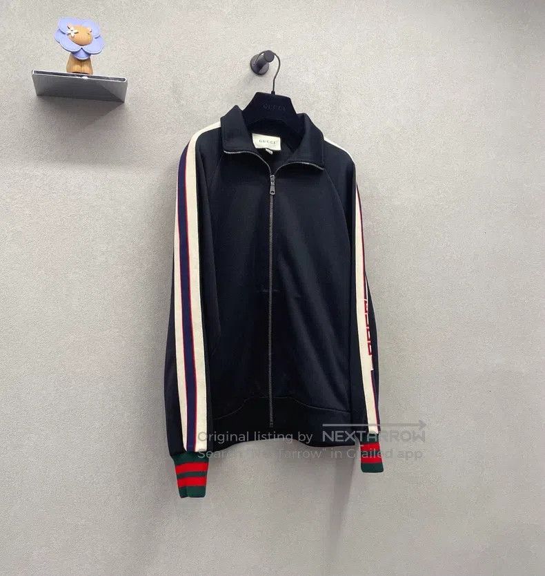 Gucci Gucci Classic jacket with striped zipper Size US XS / EU 42 / 0 - 3 Thumbnail