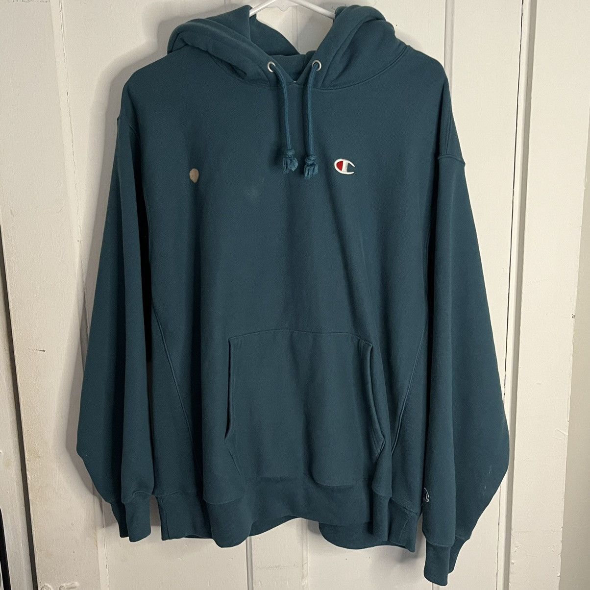 Vintage Vintage NYAC Champion Reverse Weave Hoodie | Grailed