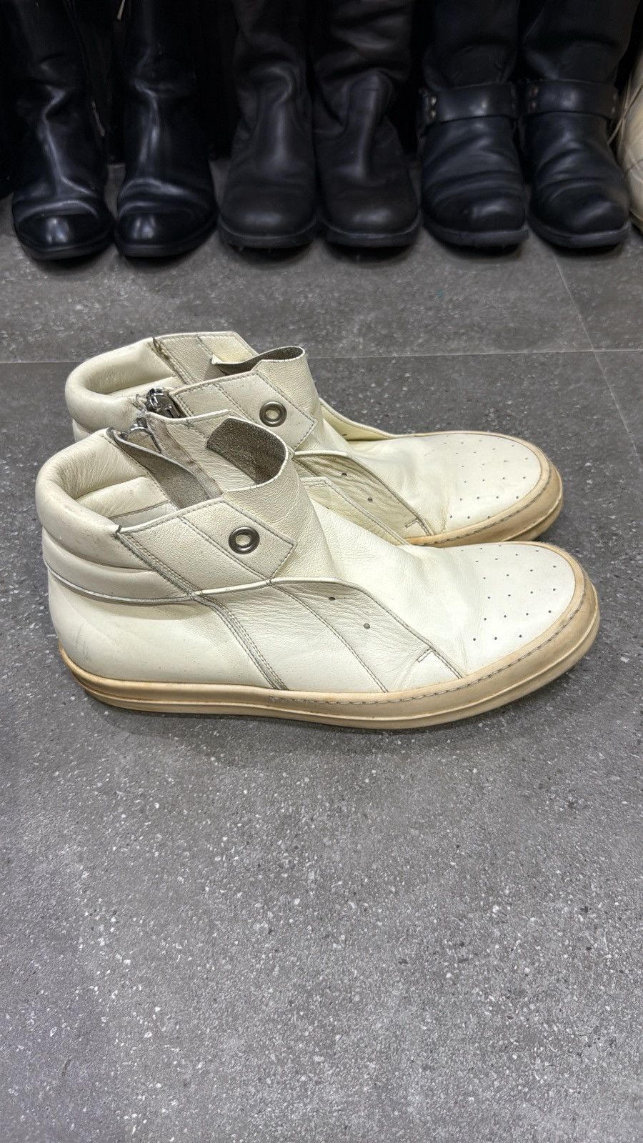 Rick Owens f/w 2017 rick owens glitter island dunk milk colorway Size US 11 / EU 44 - 13 Thumbnail