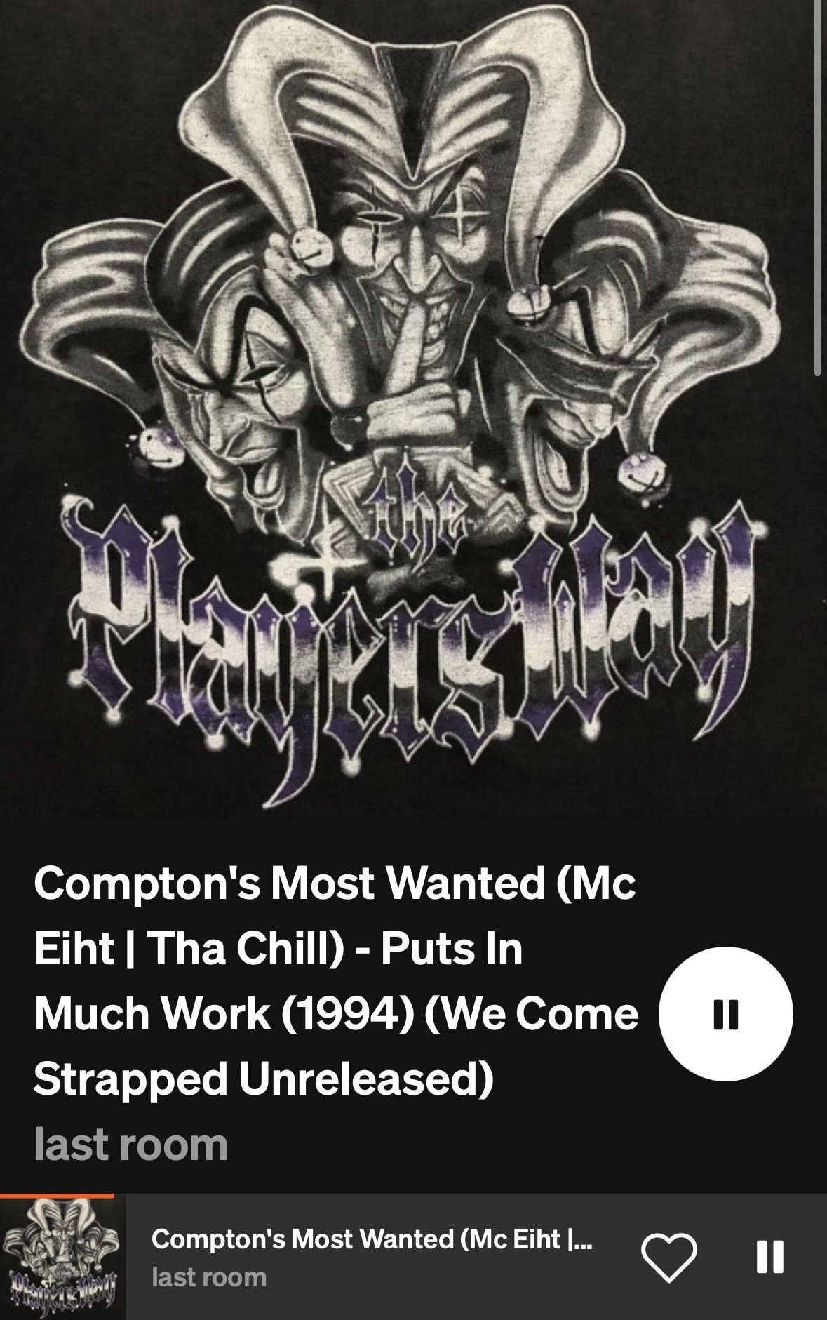 Spiritual Gangster Archive Rare vintage Compton most wanted (M.S.W) Size US M / EU 48-50 / 2 - 10 Thumbnail