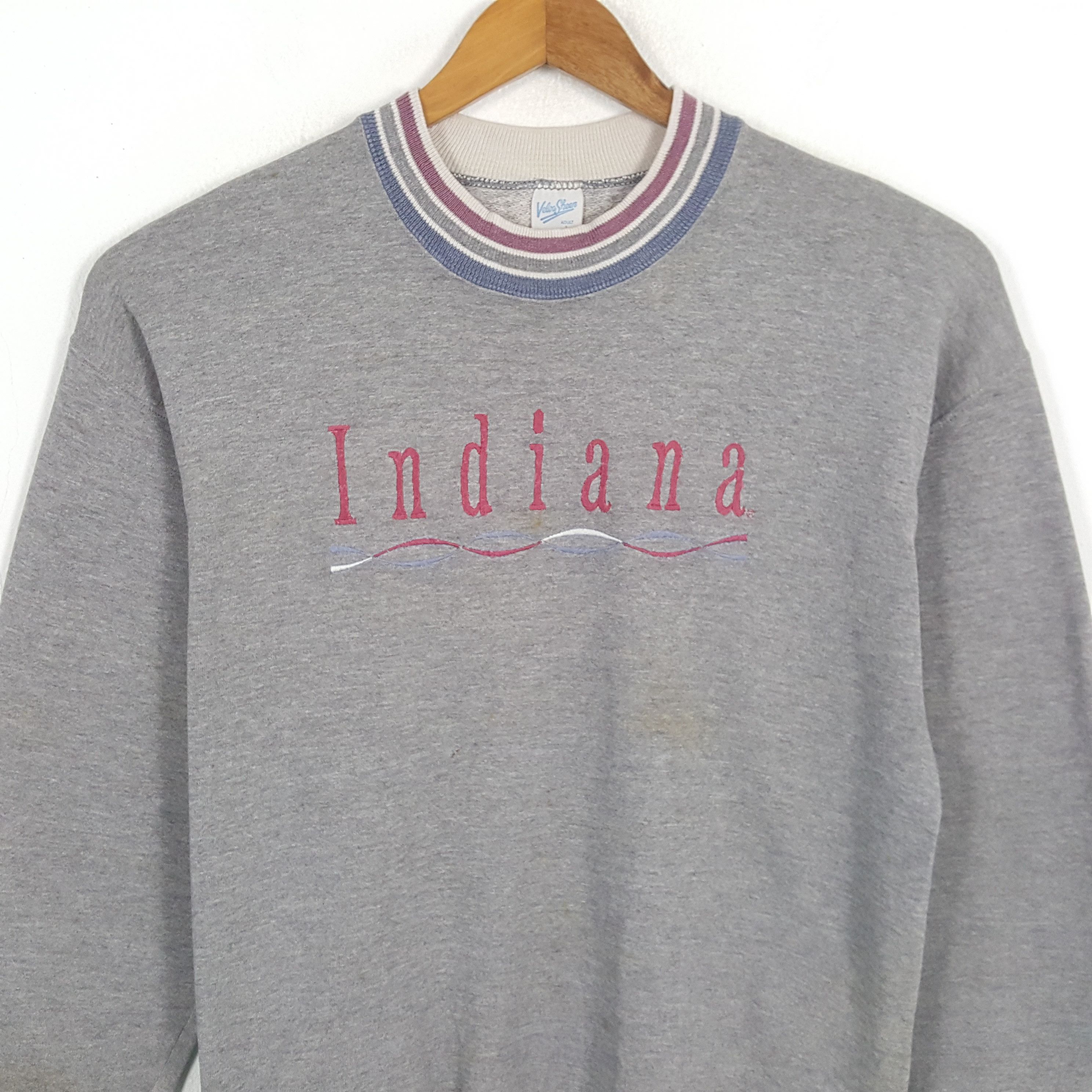 Vintage Vintage INDIANA American State Promotion Sweatshirst Size US M / EU 48-50 / 2 - 2 Thumbnail