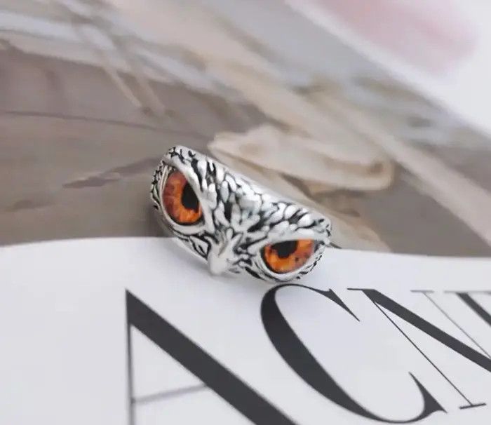 Jewelry Owl Adjustable Ring Size ONE SIZE - 3 Thumbnail