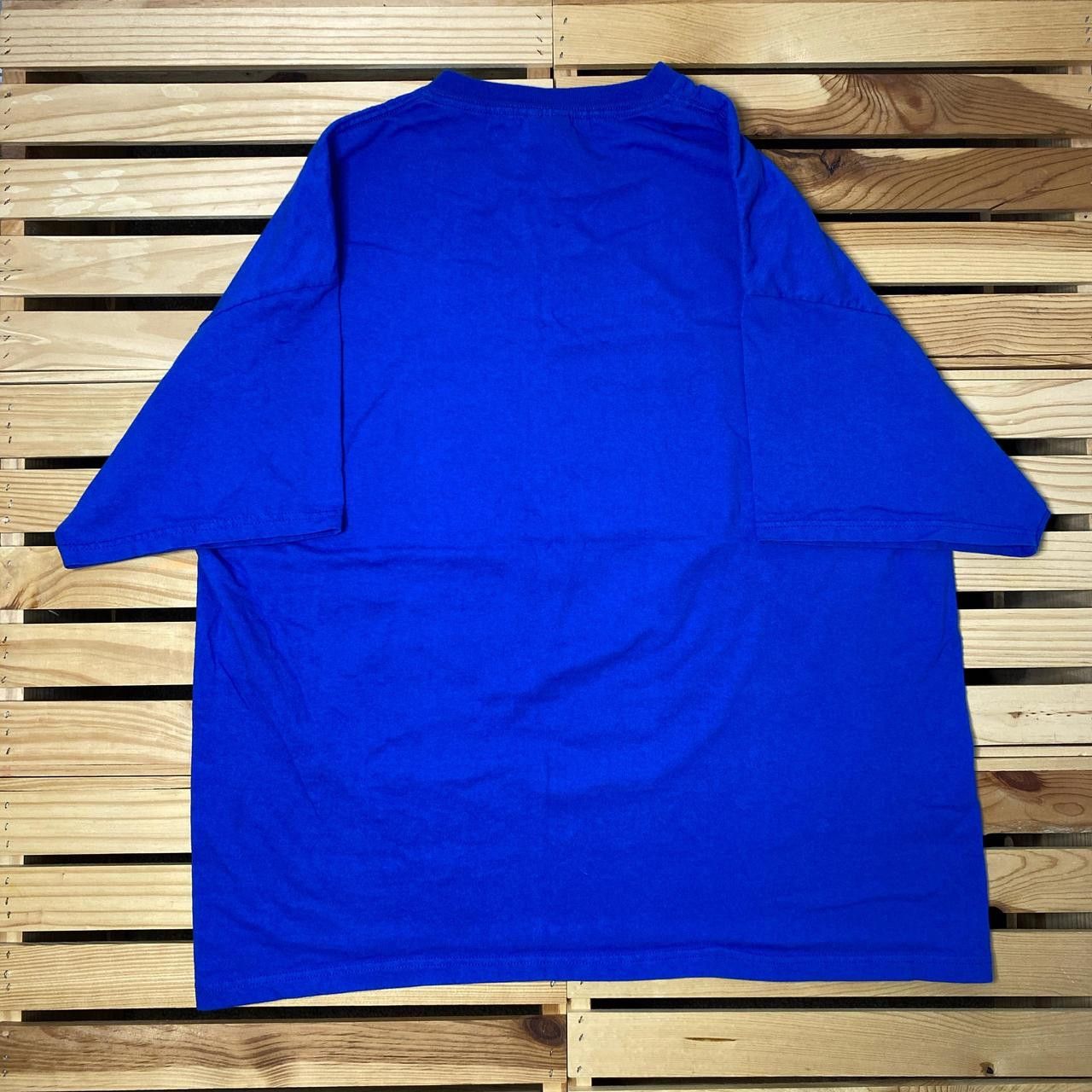 Delta Vintage Luke 2:5-10 Blue Bible Verse Jesus Tee Size 2XL Size US XXL / EU 58 / 5 - 2 Thumbnail