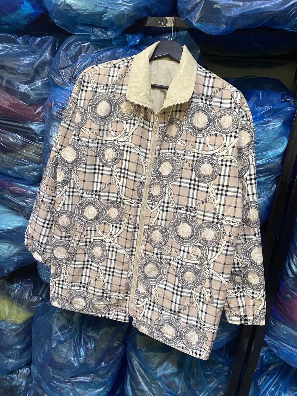Japanese Brand VINTAGE ORECHI EXCLUSIVE DESIGN REVERSIBLE JACKET Size US M / EU 48-50 / 2 - 2 Thumbnail