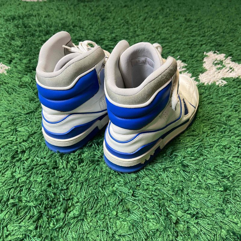 Louis Vuitton Louis Vuitton Trainer Logo Sneakers in Blue and White - Size US 9 / EU 42 - 6 Thumbnail