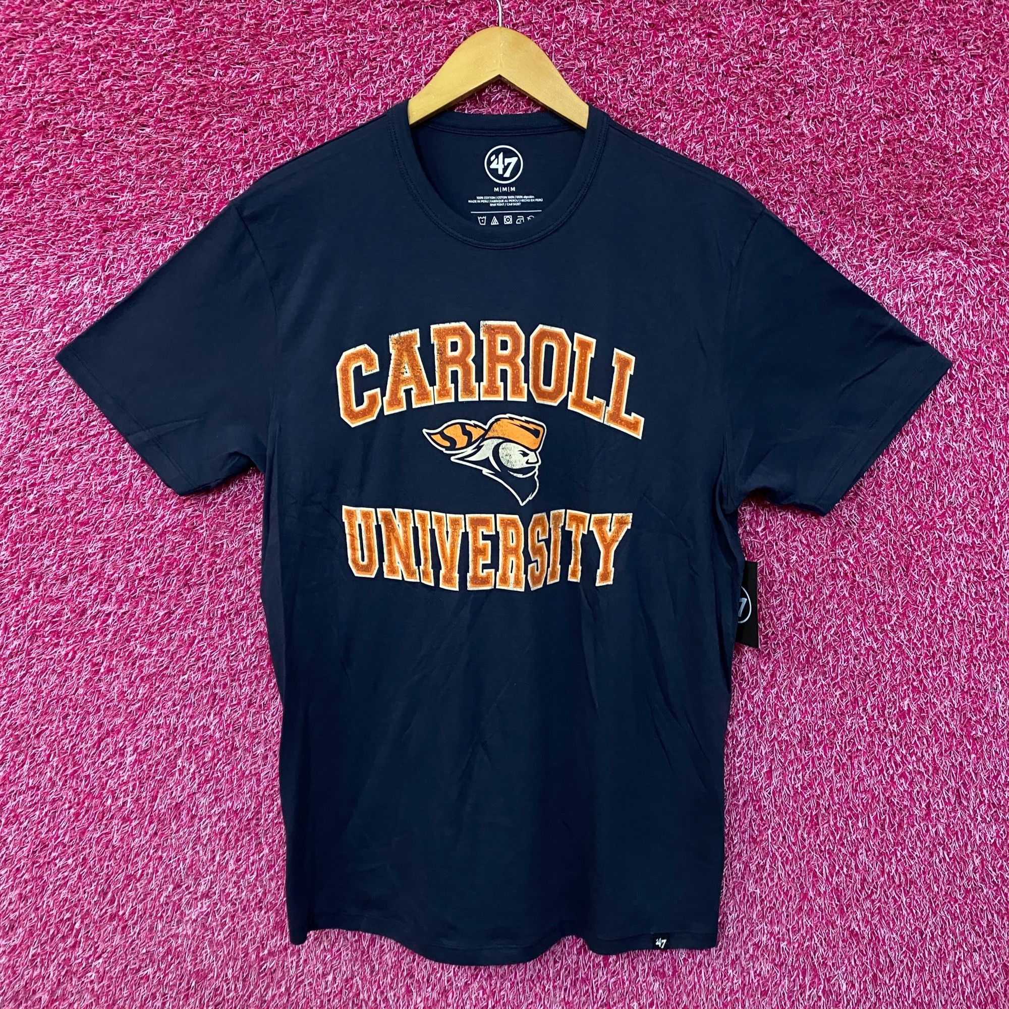 47 Brand Carroll University Pioneers Collegiate Athletics NCAA Tee M Size US M / EU 48-50 / 2 - 1 Thumbnail