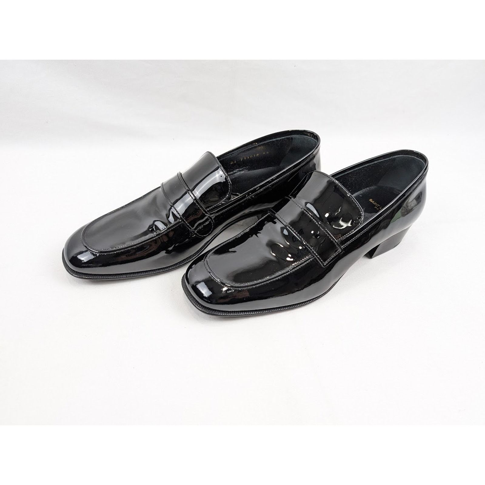 Saint Laurent Paris o1rshd1 Solferino 30 Moccasin in Nero Size US 13 / EU 46 - 15 Thumbnail