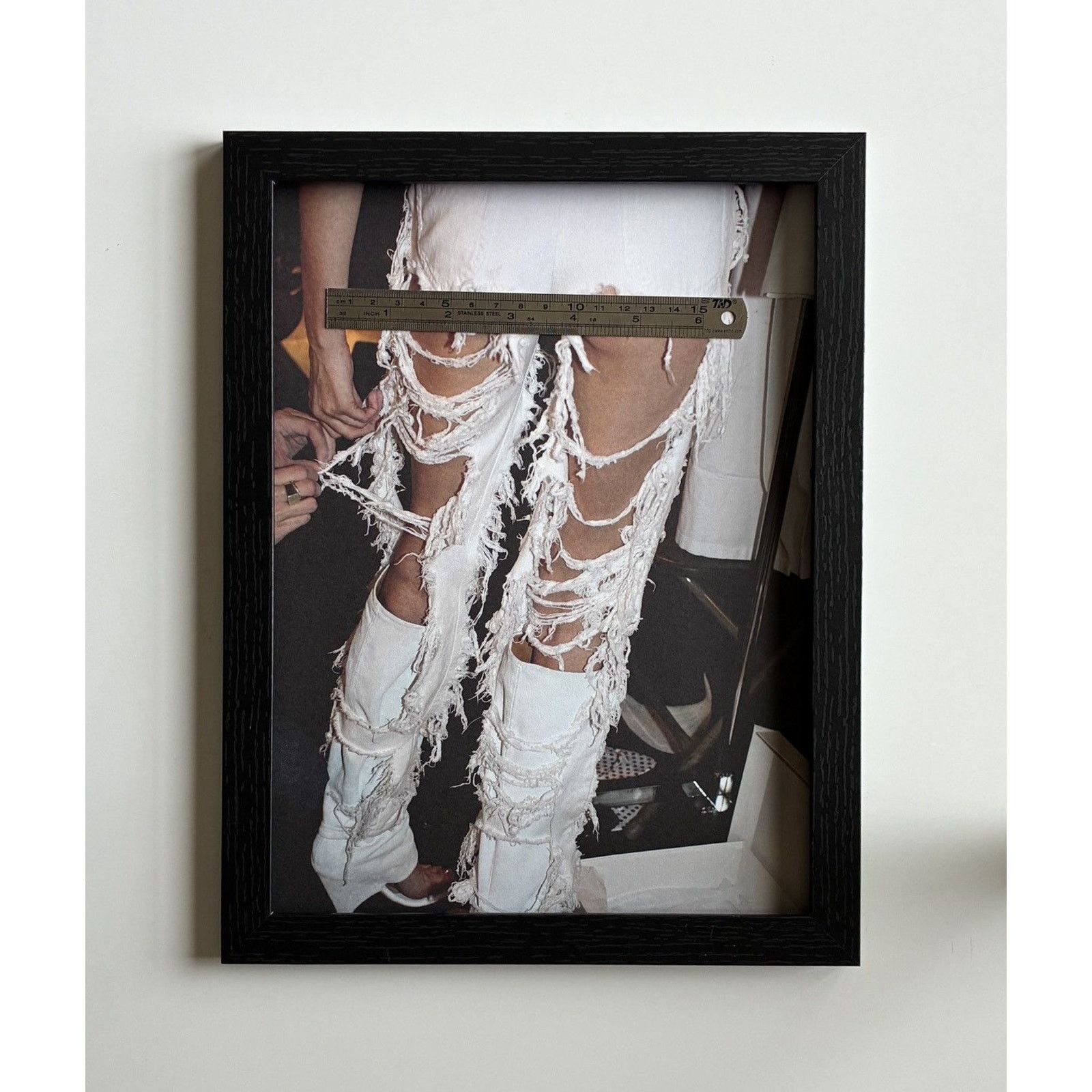 Maison Margiela × Vintage Maison Margiela Archive Fashion photo framed 9x12 Size ONE SIZE - 1 Thumbnail