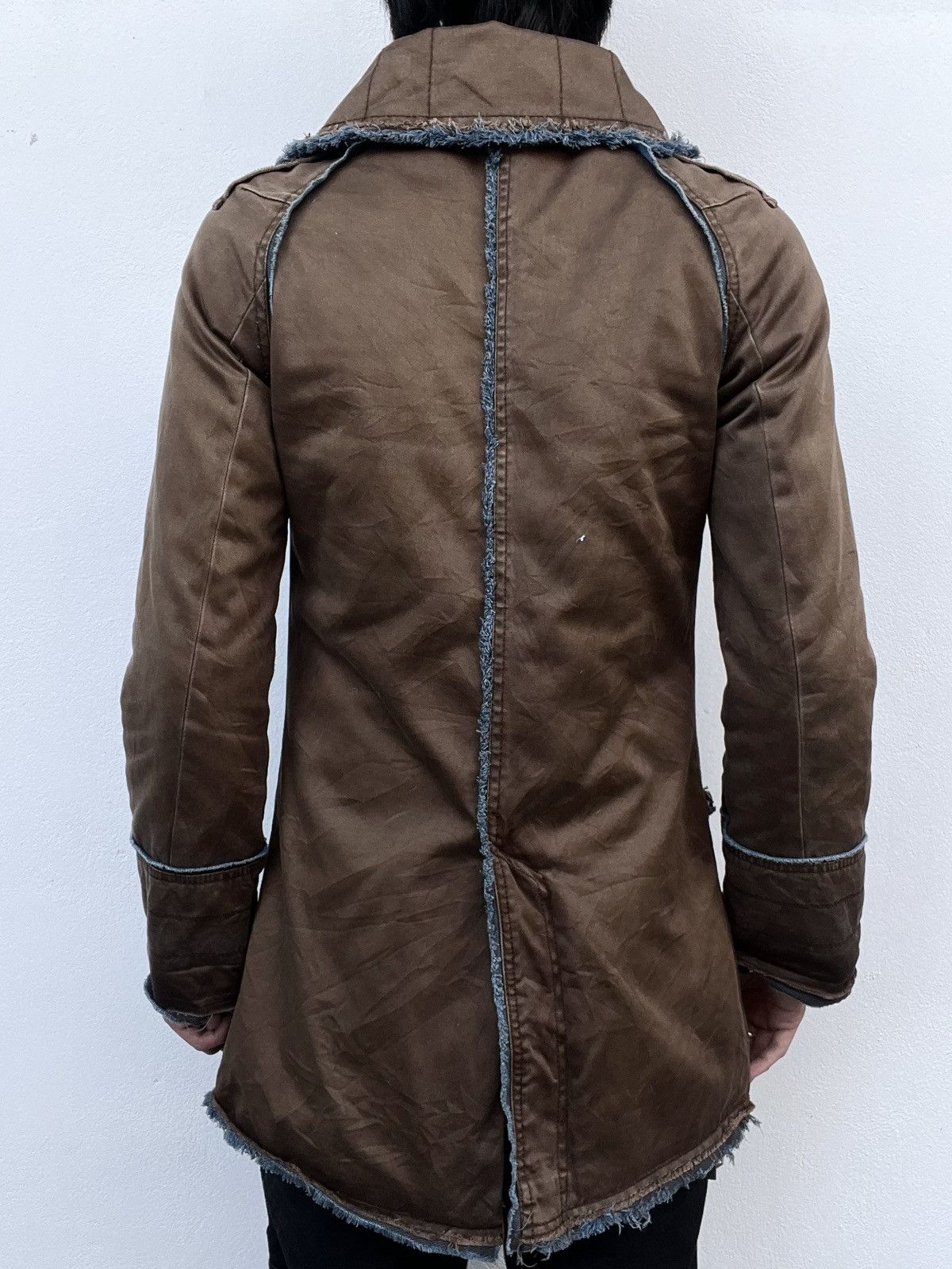 Diesel 2000s Diesel Avant-Garde Distressed Parkas Size US L / EU 52-54 / 3 - 4 Thumbnail
