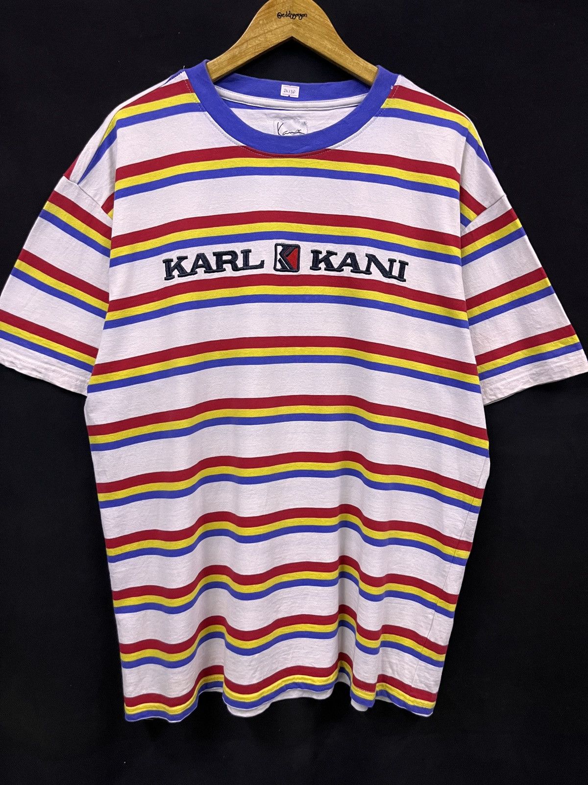 Karl Kani KARL KANI STRIPE TSHIRT Size US L / EU 52-54 / 3 - 1 Thumbnail
