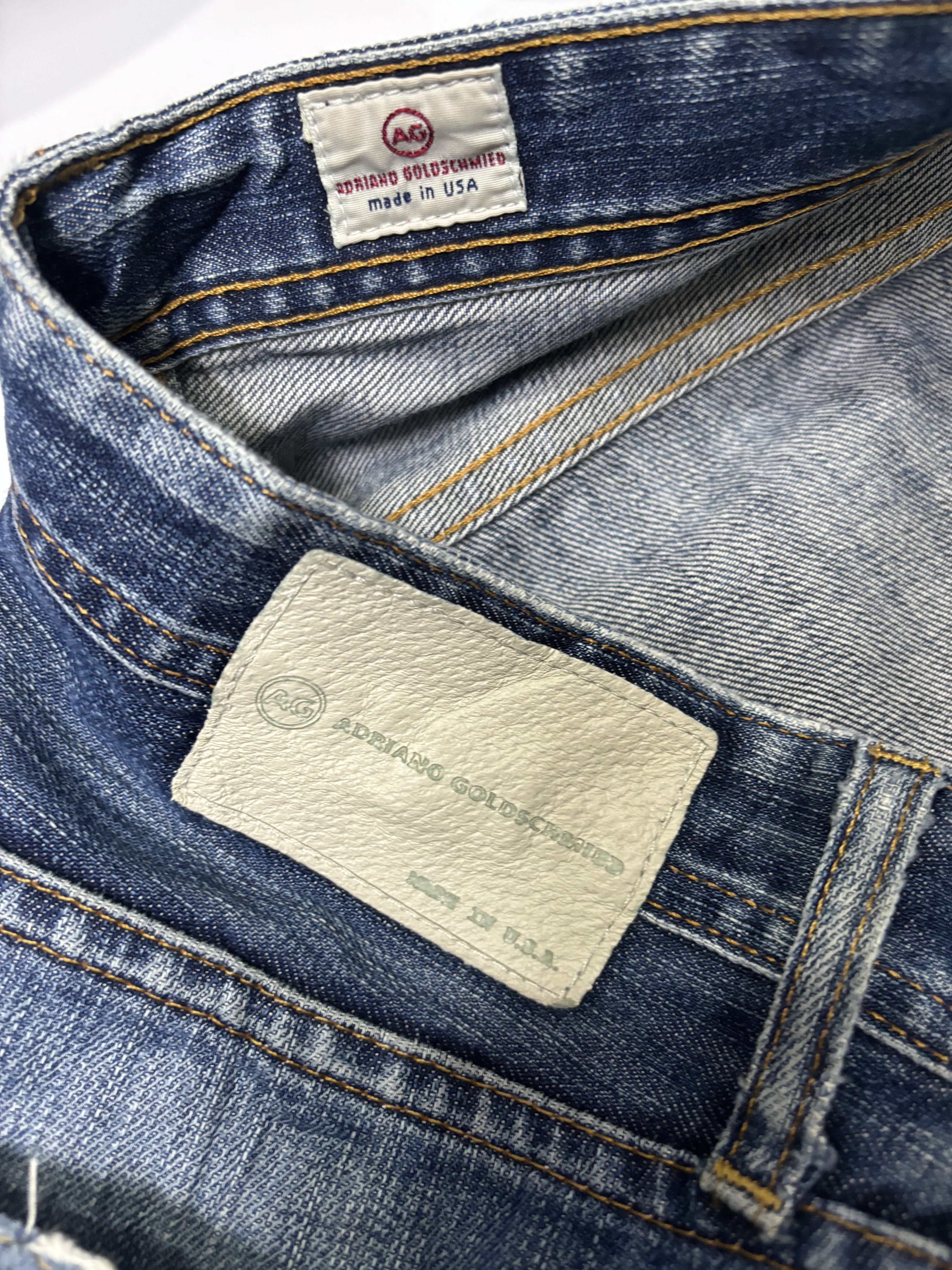 AG Adriano Goldschmied OG🔥 AG ADRIANO GOLDSCHMIED ROCKSTAR DENIM JEANS Size US 29 - 10 Thumbnail