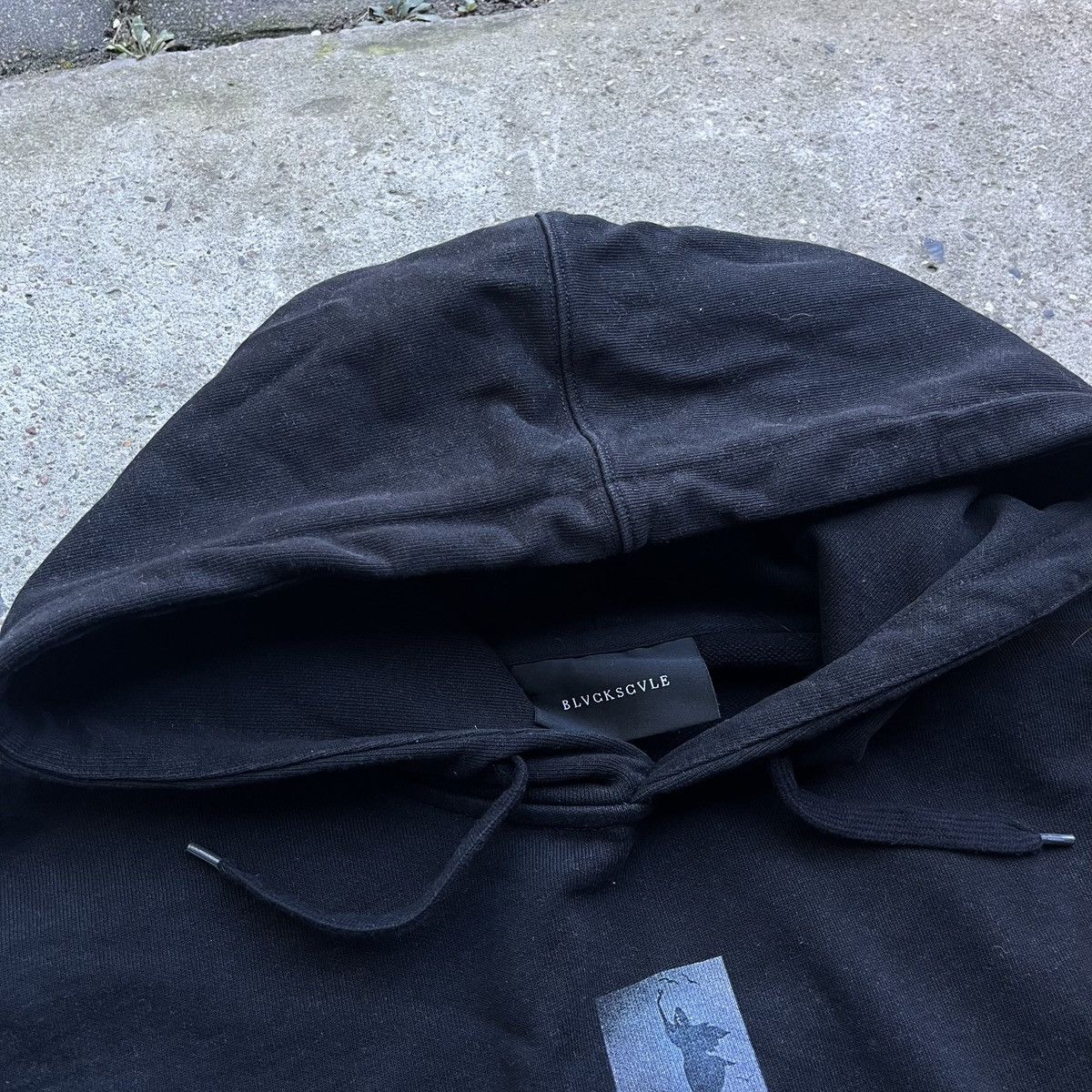 Black Scale Blvck Scvle Patchwork Heavyweight Hoodie BLACK scale opium Size US L / EU 52-54 / 3 - 3 Thumbnail