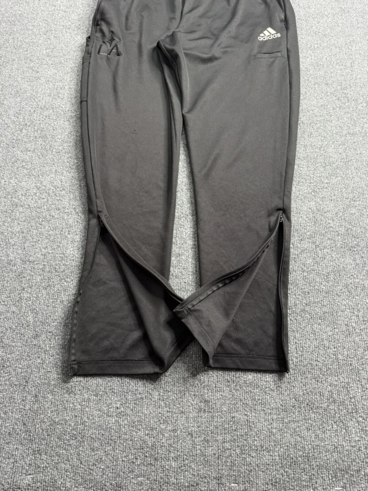Adidas Adidas LA Galaxy FC Team Issued Jogger Training Trackpants L Size US 34 / EU 50 - 5 Thumbnail