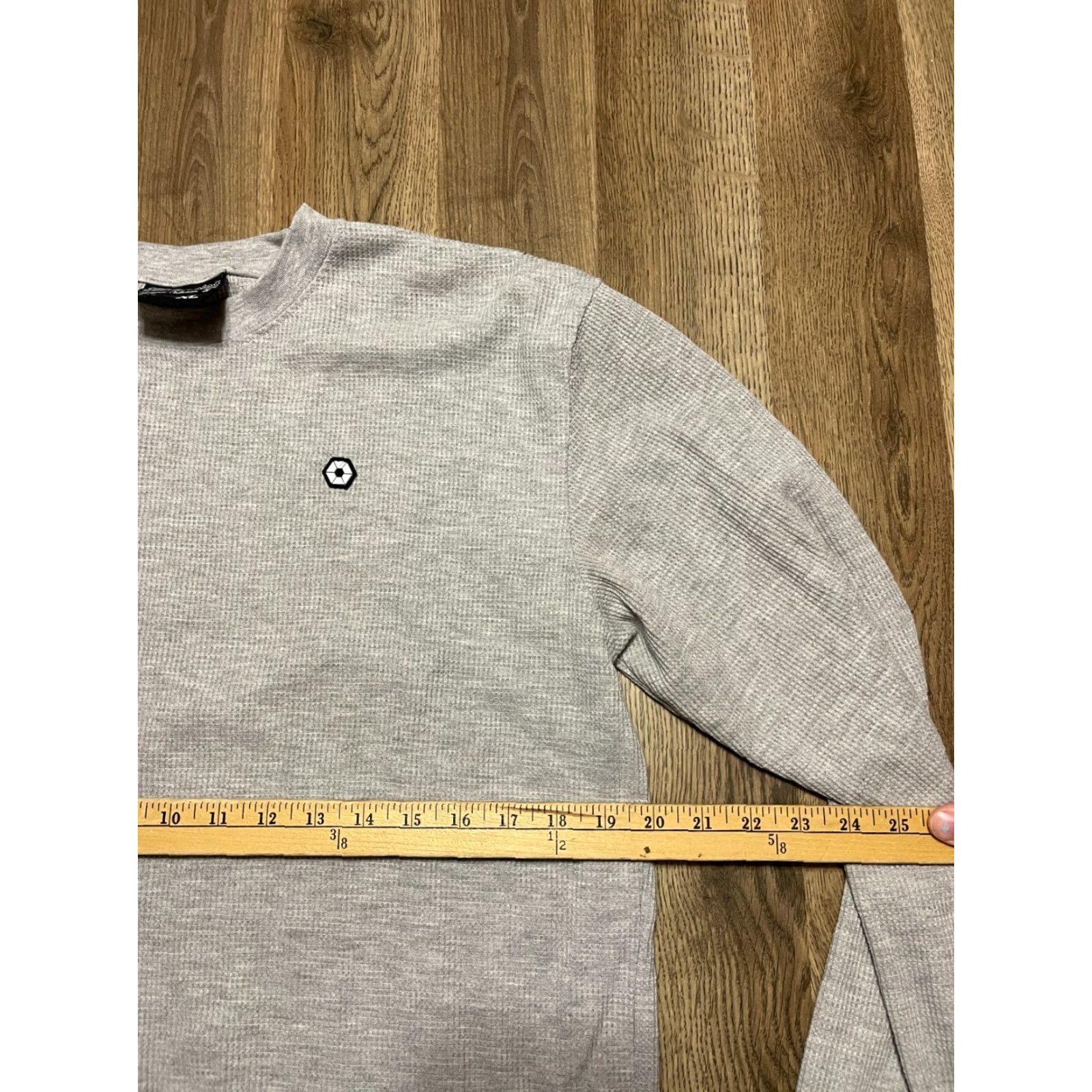 Southpole Southpole Shirt Mens XL Gray Long Sleeve Logo Crew Neck Shirt Size XL / US 12-14 / IT 48-50 - 6 Thumbnail