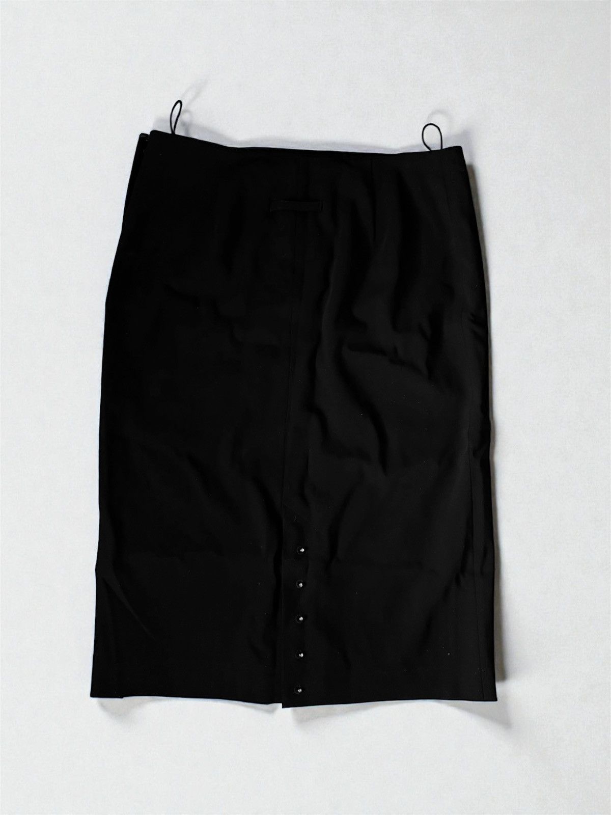 Jean Paul Gaultier Late 90's Rhinestone Button Skirt Size 28" / US 6 / IT 42 - 2 Thumbnail