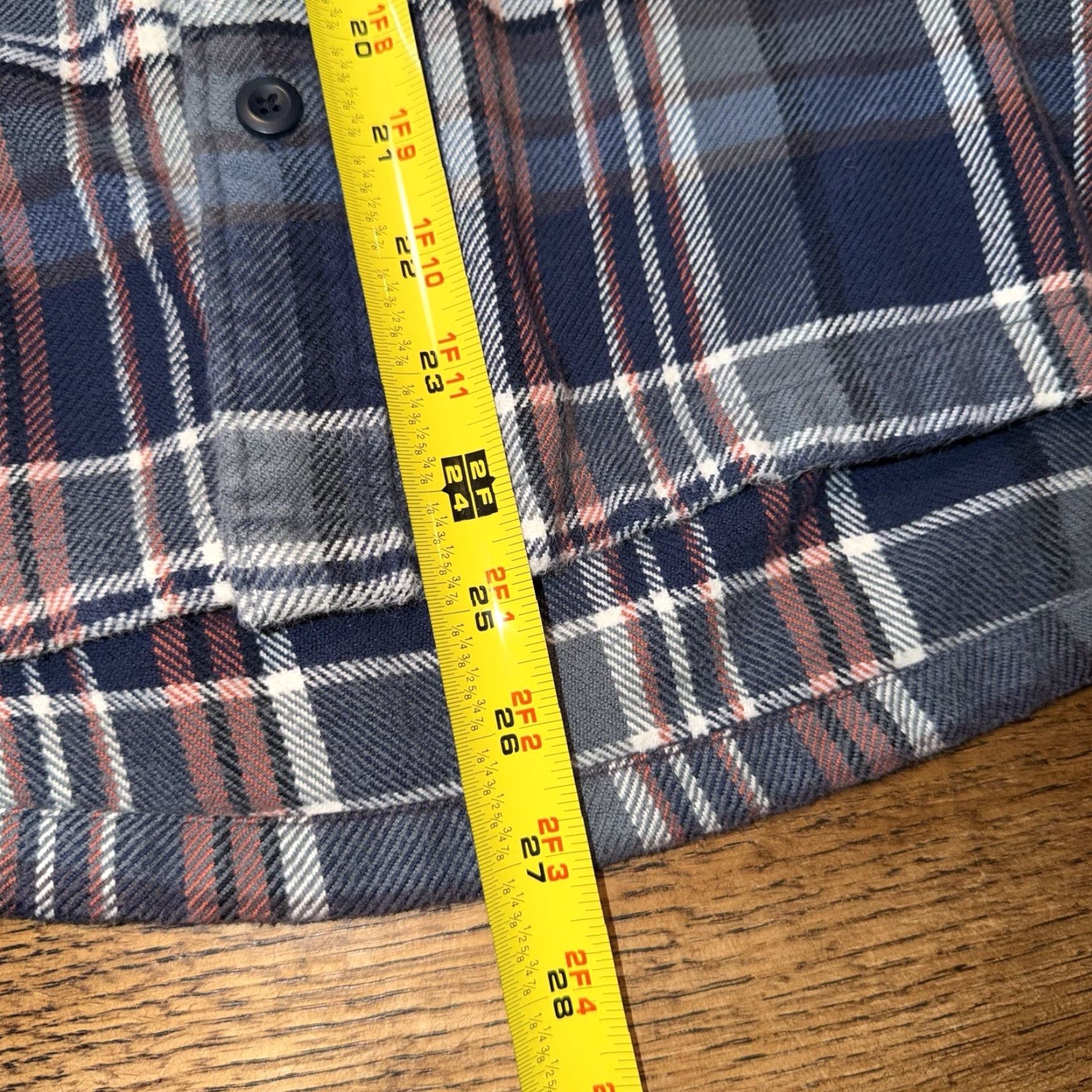 Patagonia Patagonia Flannel Shirt Mens Medium Blue Plaid Long Sleeve Organic Cotton Fjord Size US M / EU 48-50 / 2 - 6 Thumbnail
